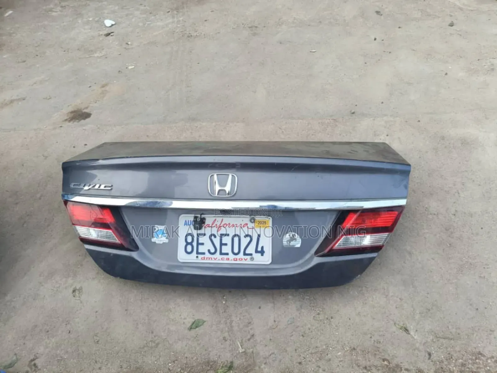 Complete Boot Honda Civic 2013