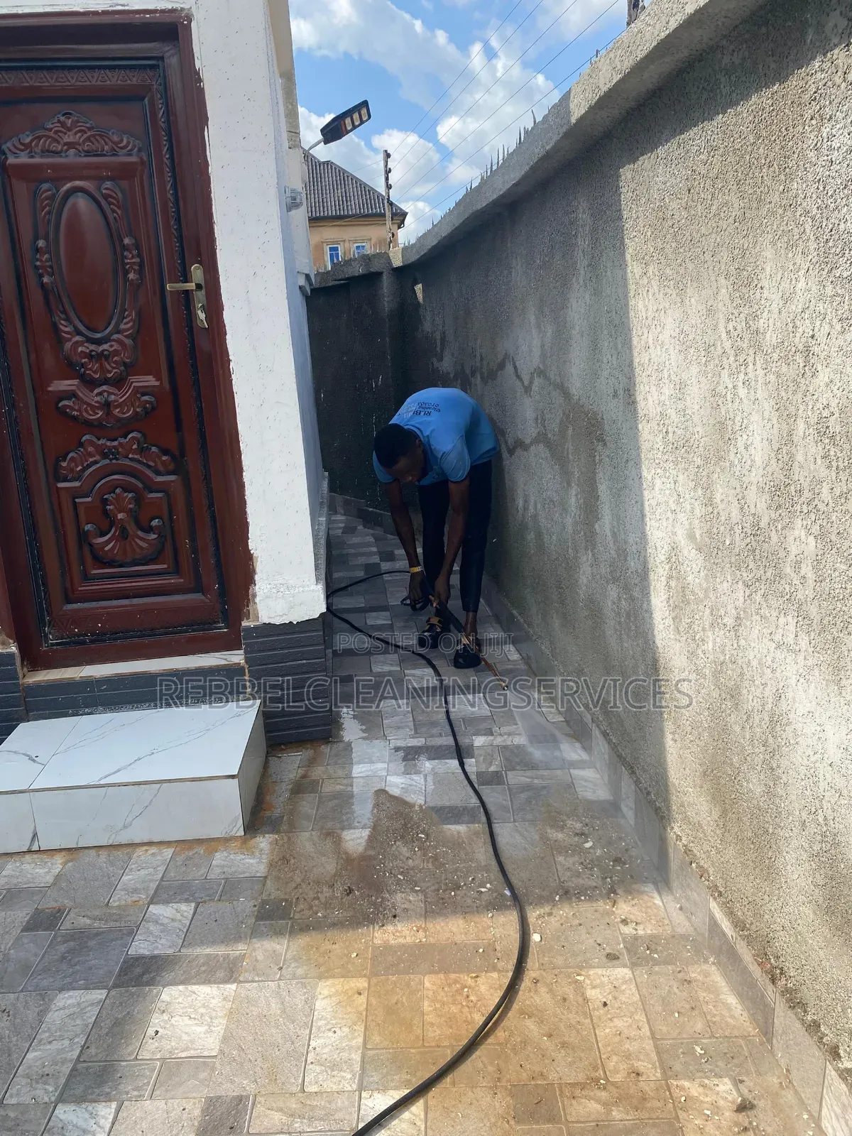 Floor Pressure Washing