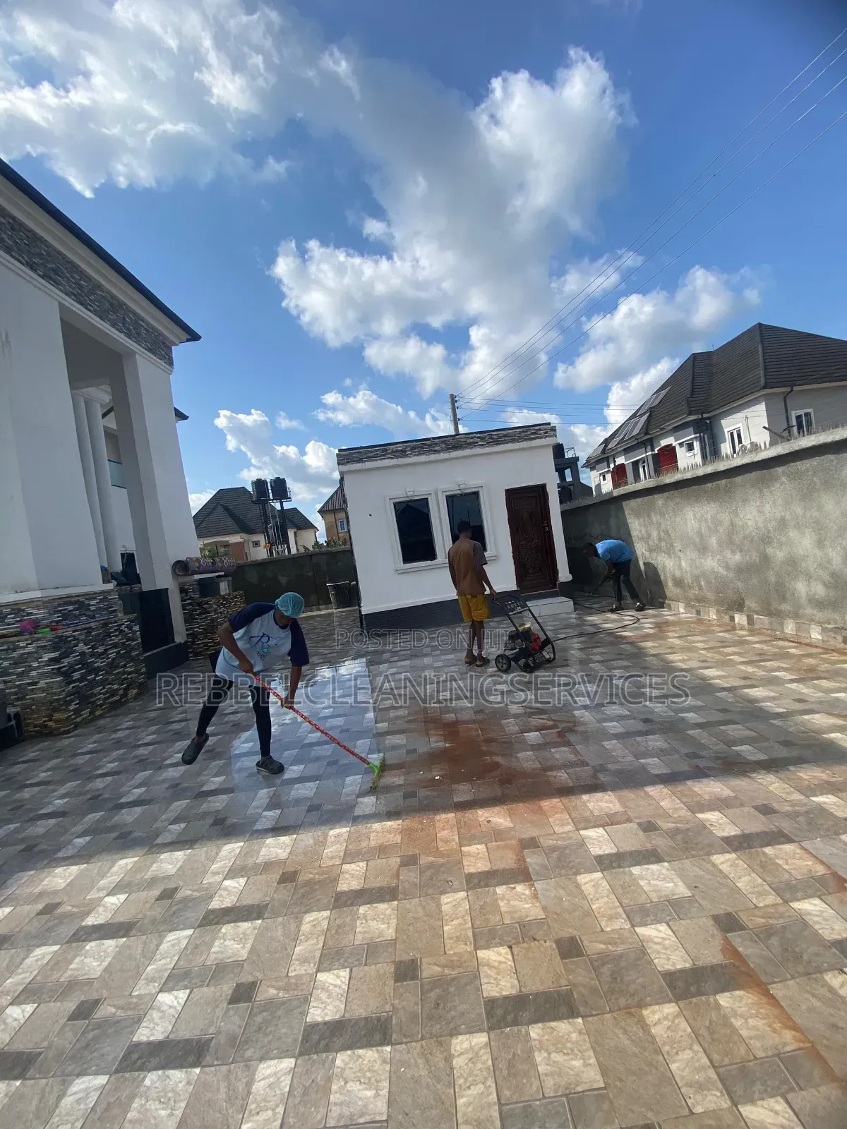 Floor Pressure Washing