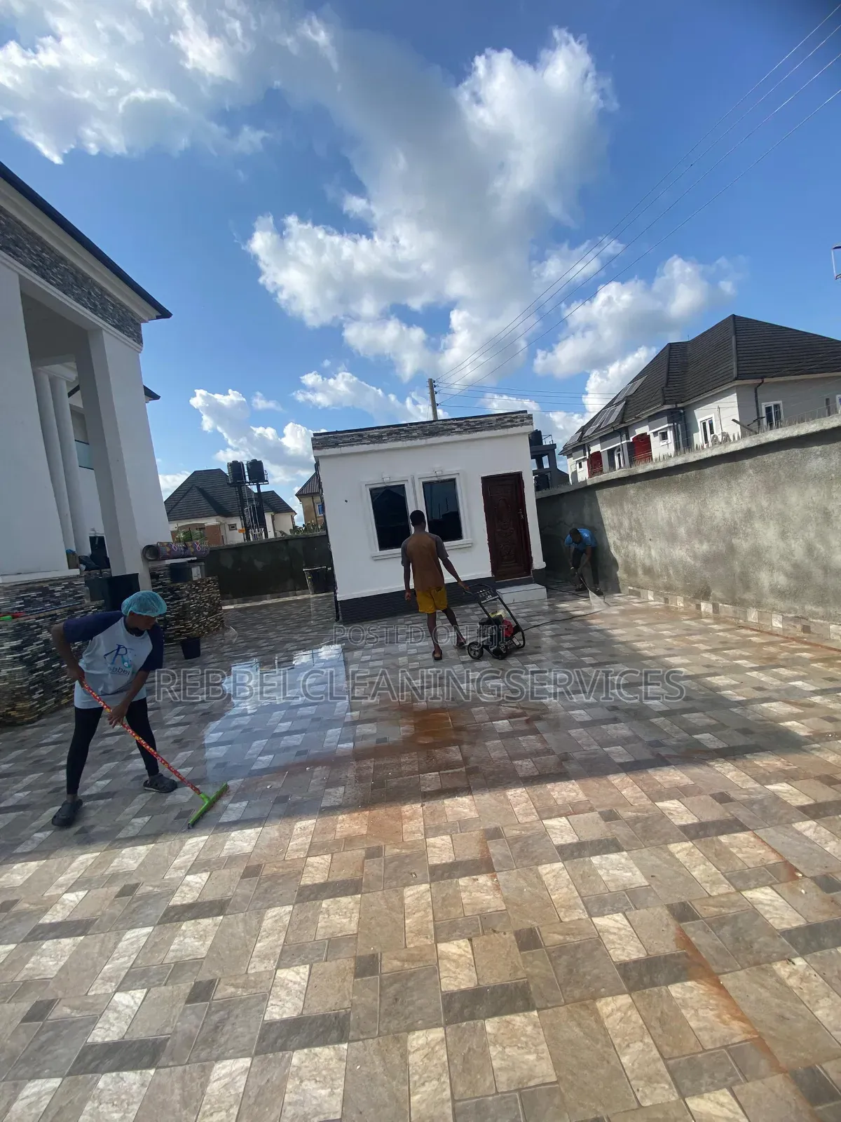 Floor Pressure Washing