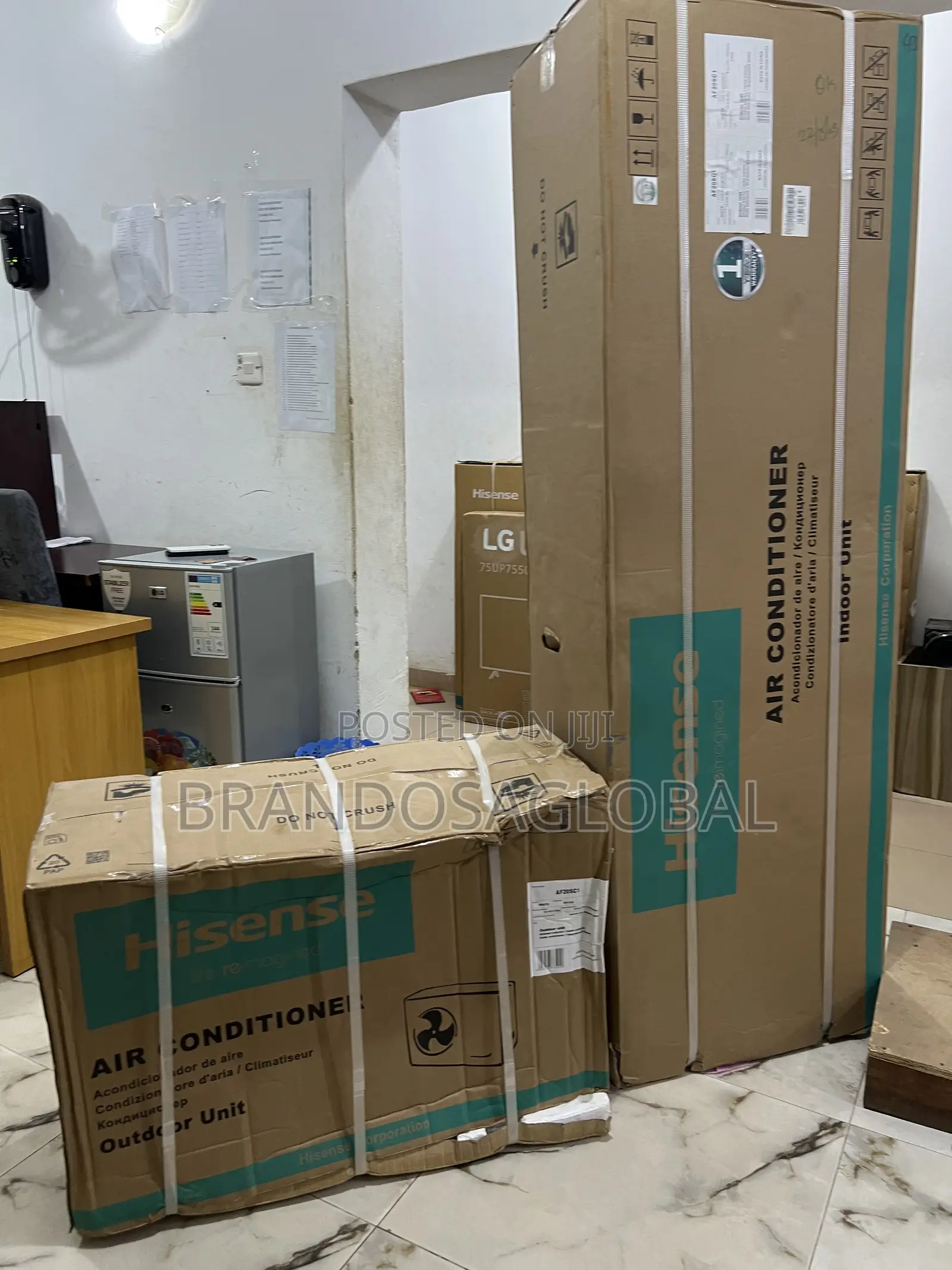 Hisense Floor Standing Air Conditioner – 2 Tons Non-Inverter Model