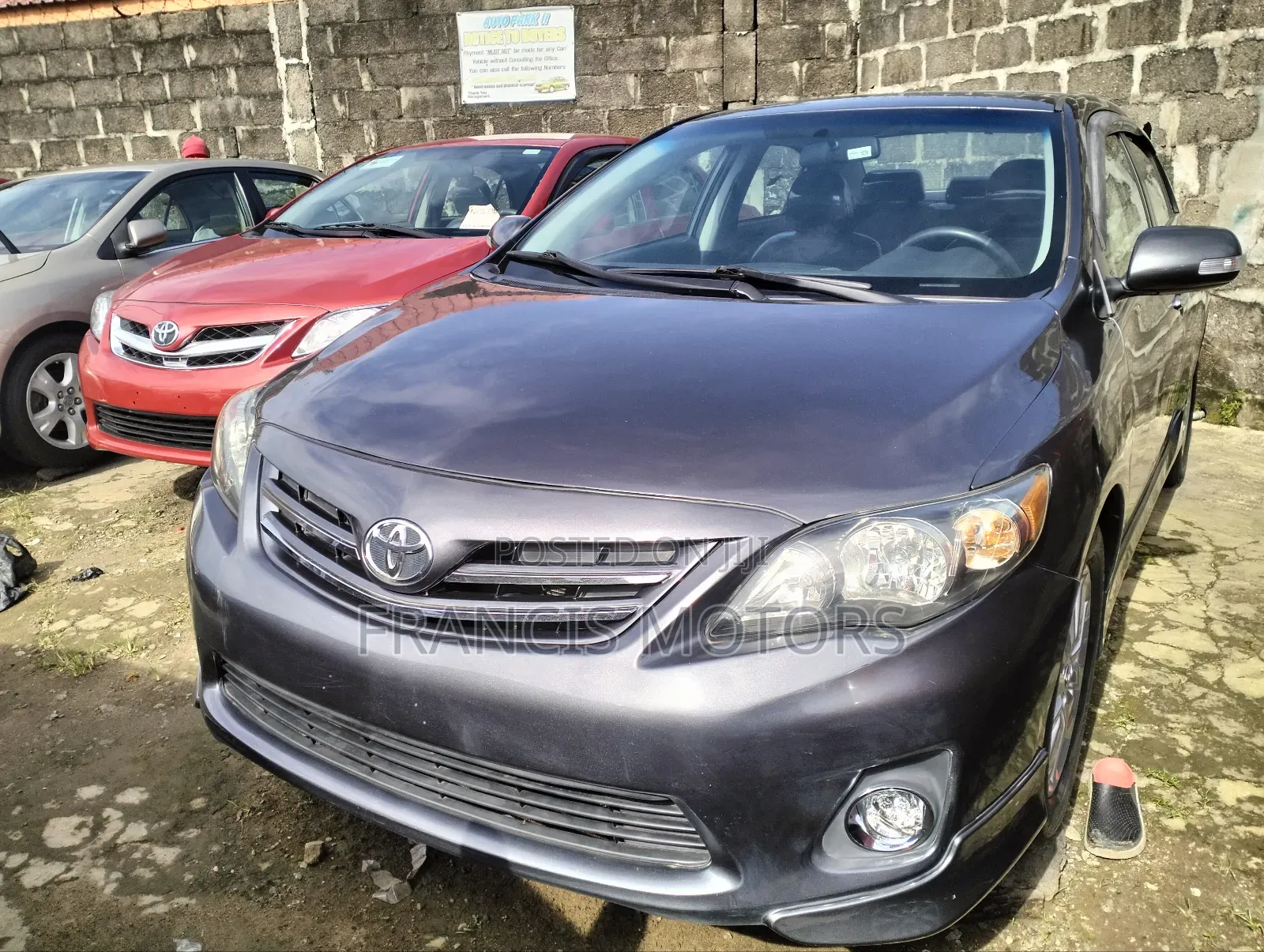 Toyota Corolla S 4dr Sedan (1.8L 4cyl 4A) 2010 Gray