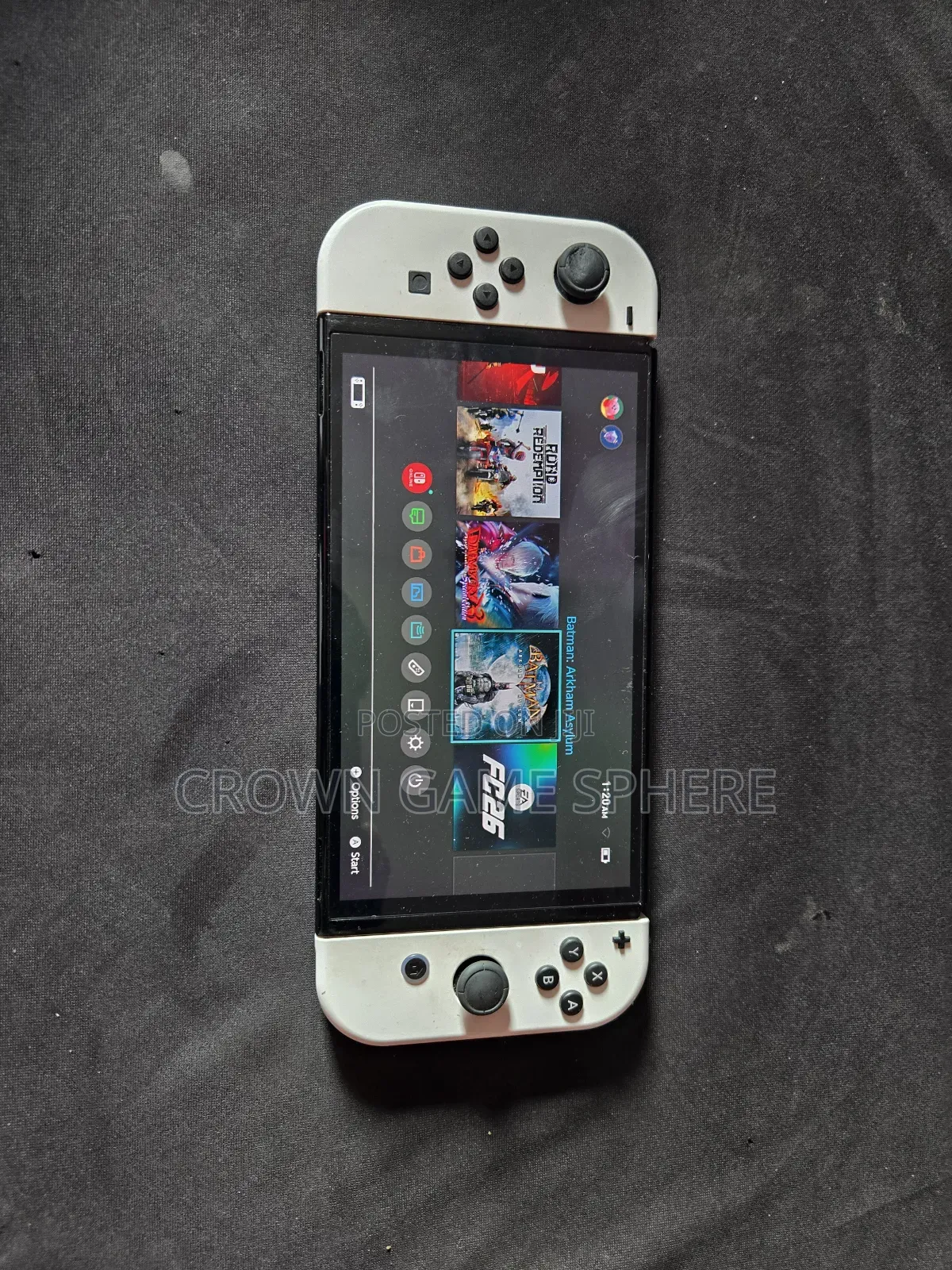 Hacked Uk Use Nintendo Switch Oled Wit 9 Games