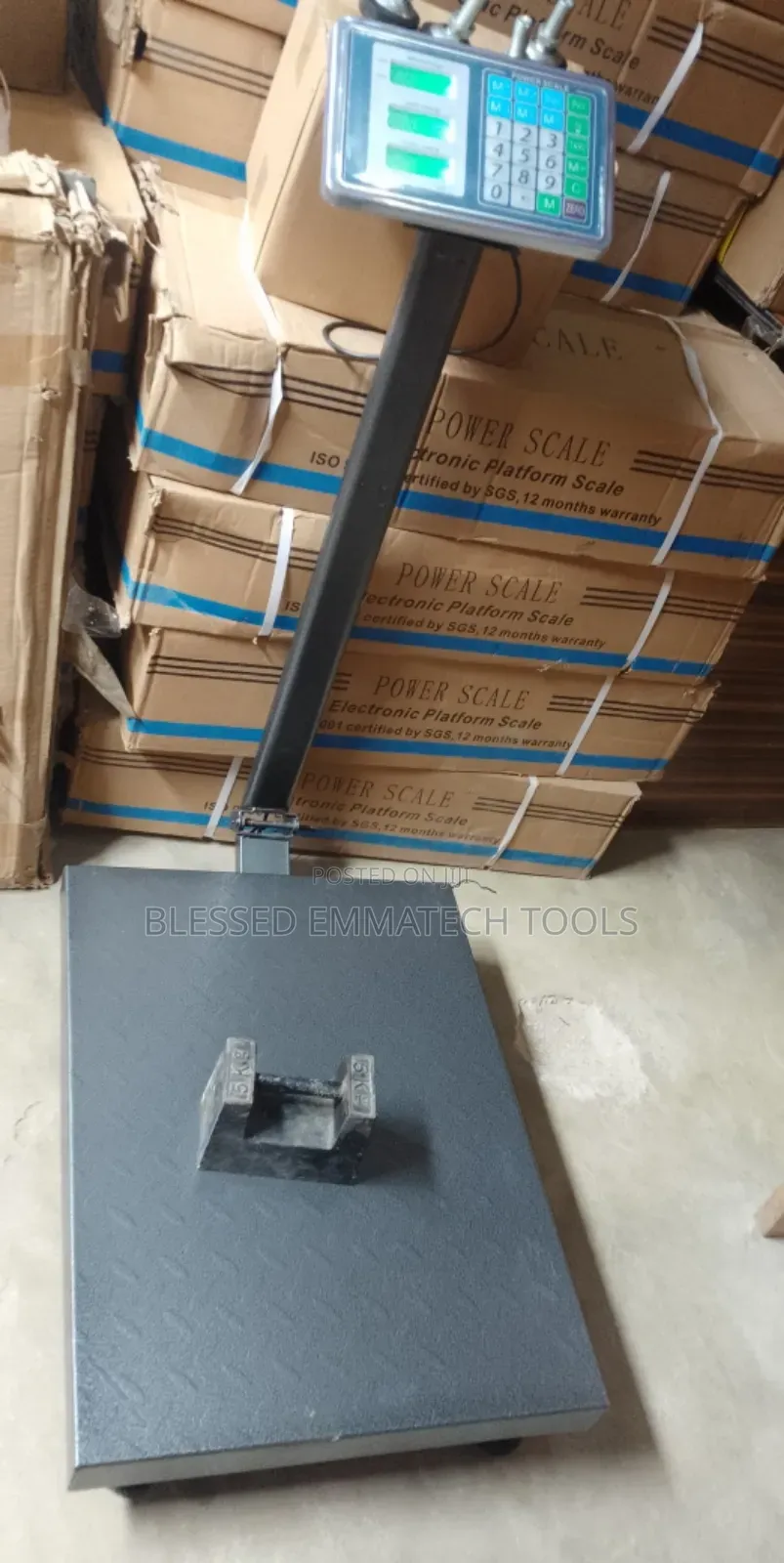 Double Display 500kg Digital Scale
