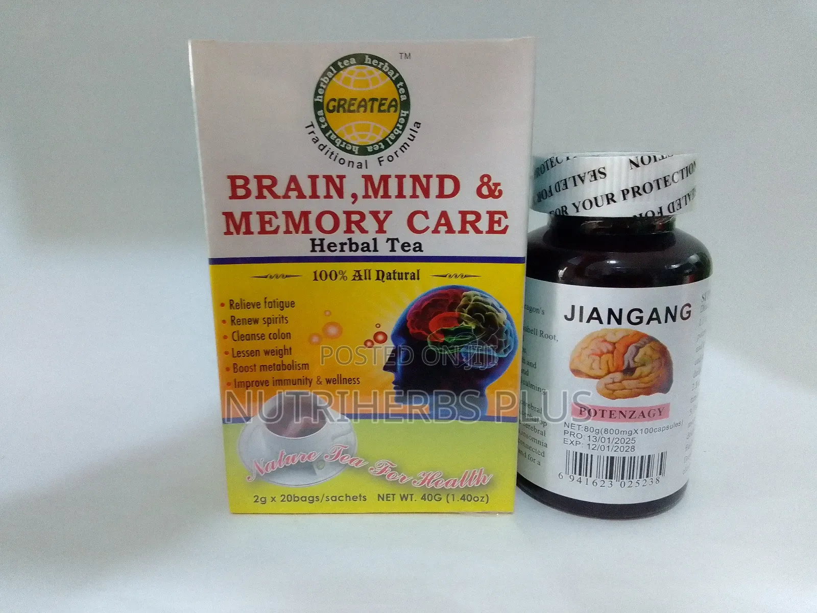 Jiangang Potenzagy + Greatea Brain,Mind and Memory Care