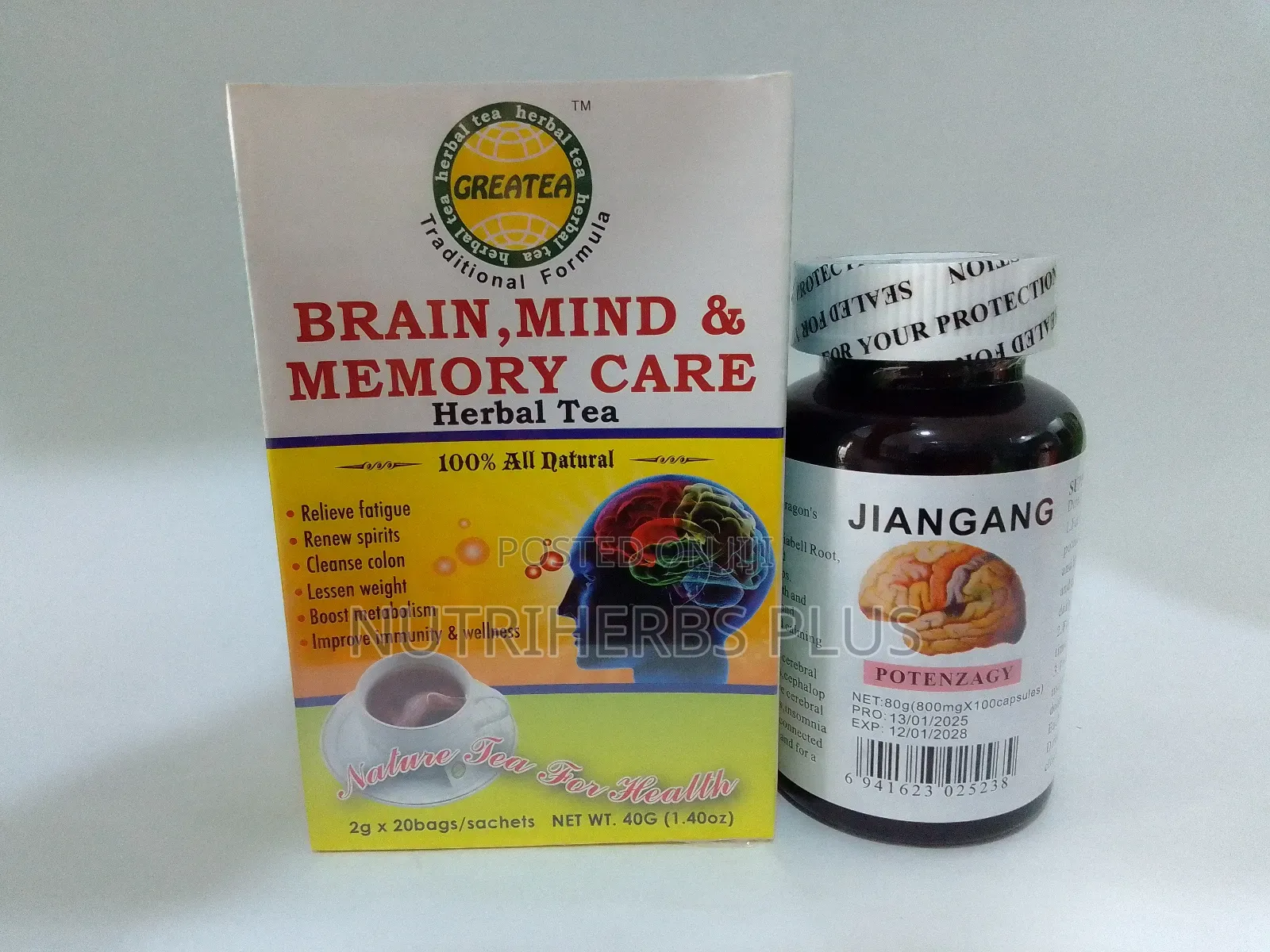 Jiangang Potenzagy + Greatea Brain,Mind and Memory Care