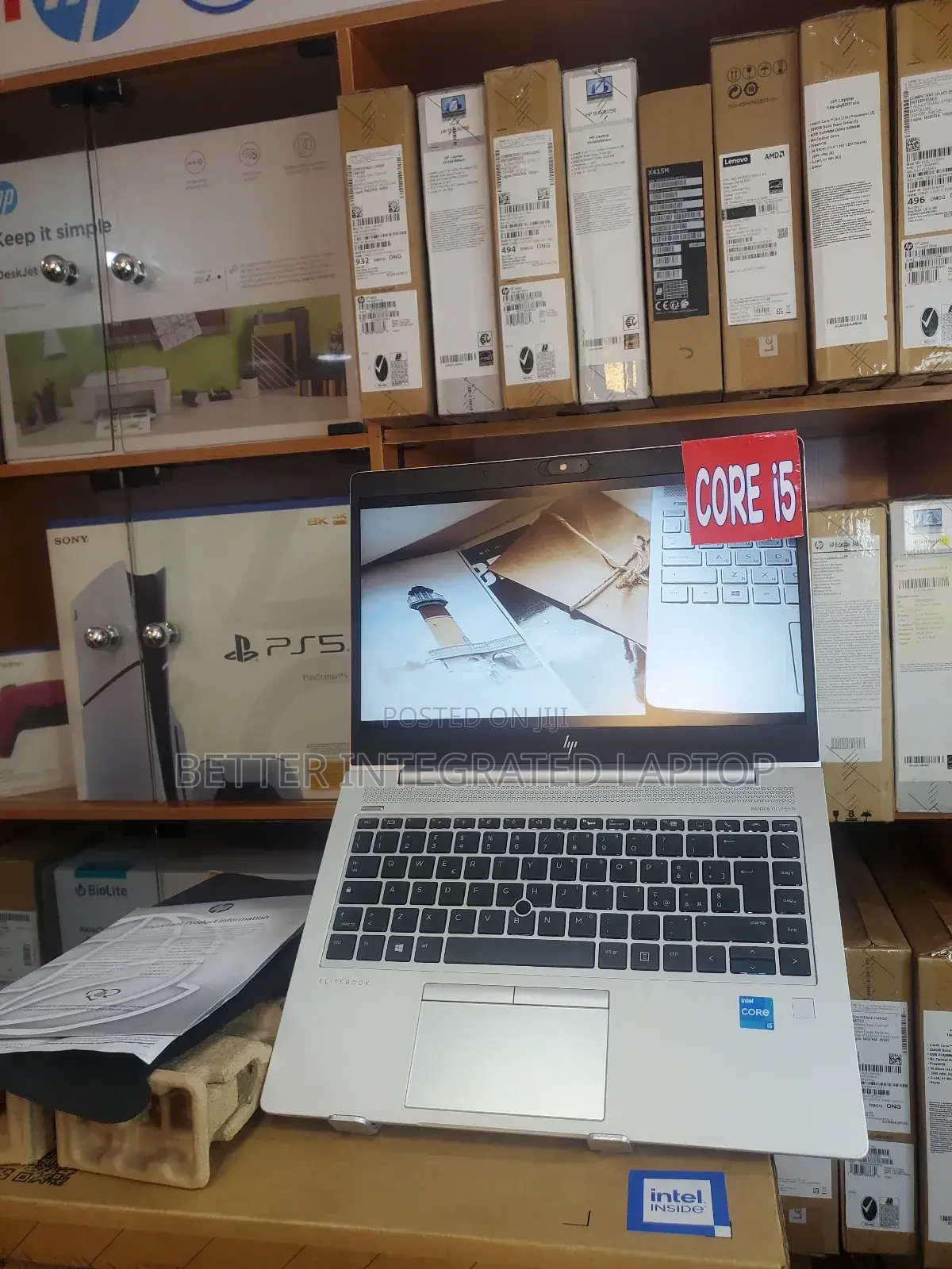 New Laptop HP ProBook 455 8GB Intel Core i5 SSD 256GB