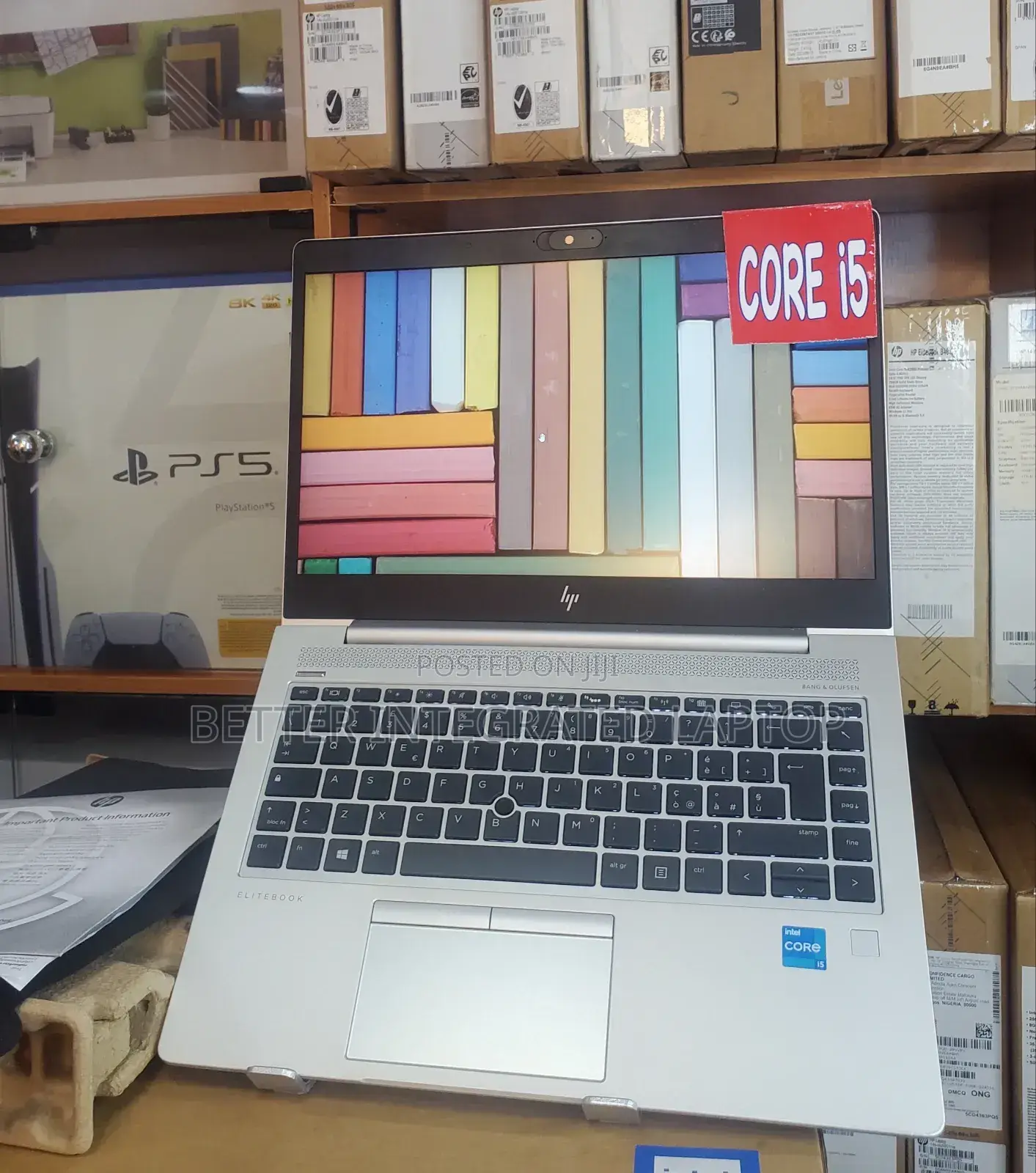 New Laptop HP ProBook 455 16GB Intel Core I5 SSD 256GB