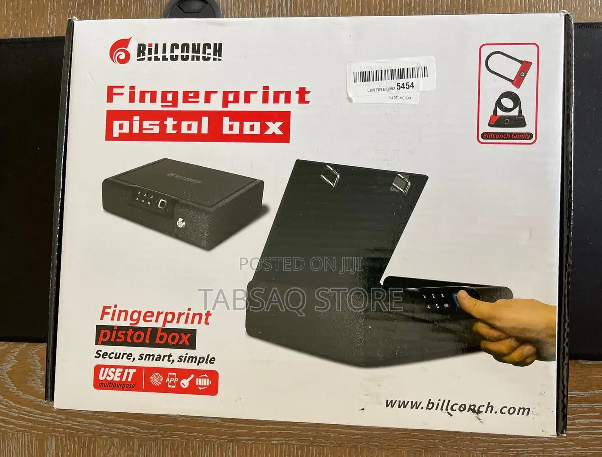 Billconch Fingerprint Safe Box|| Pay On Delivery In Lagos