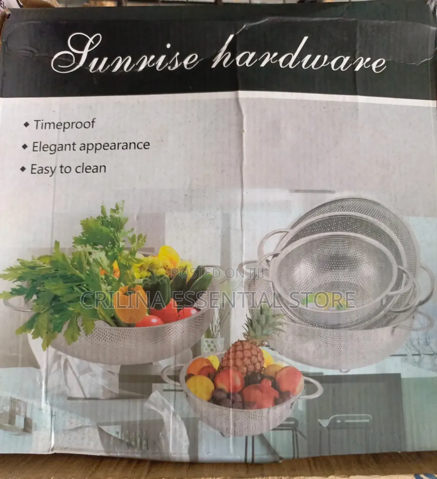 6 Pieces Set of Sieve, Stainless Steel