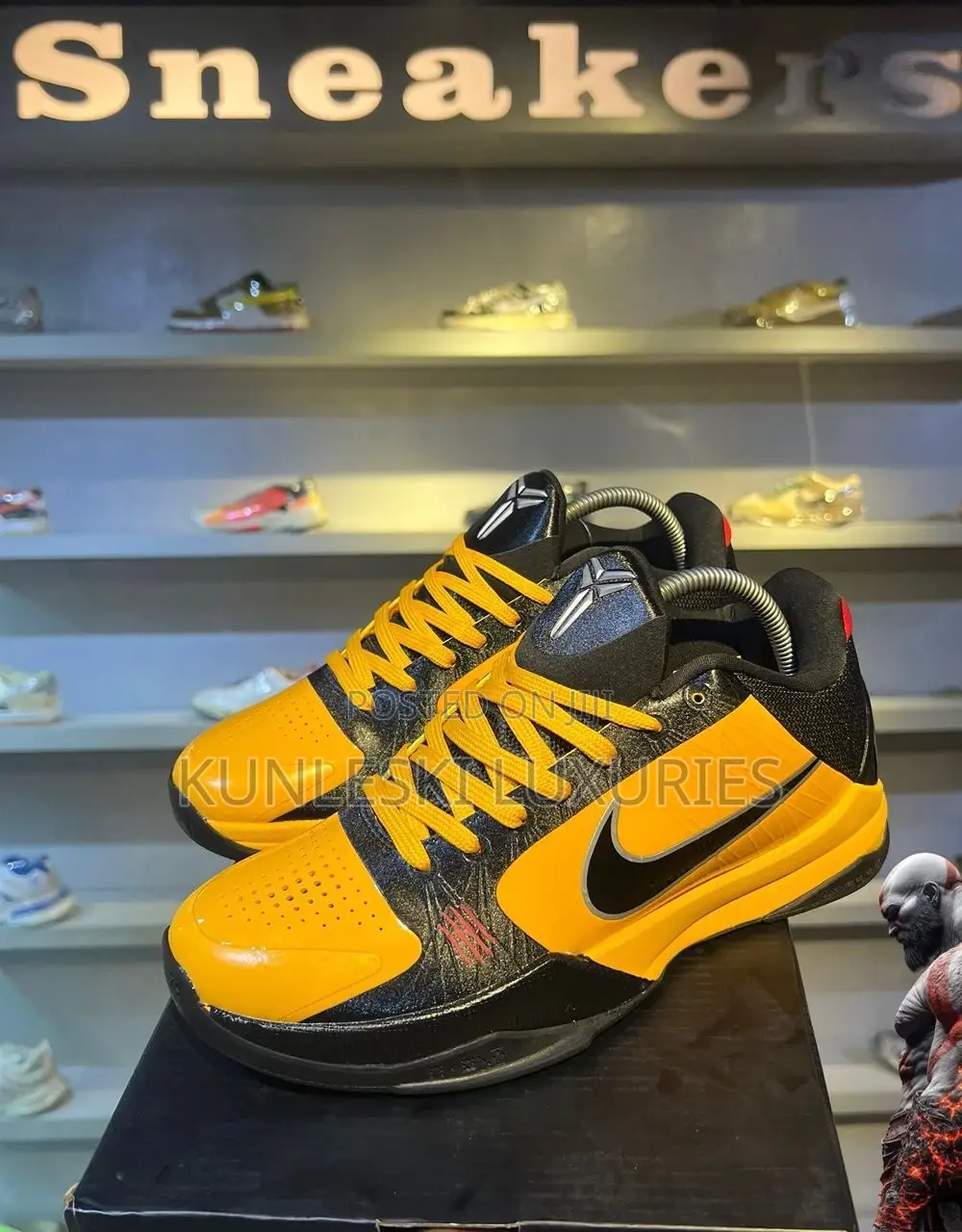 Original Nike Kobe 5 Protro Bruce Lee Sneakers