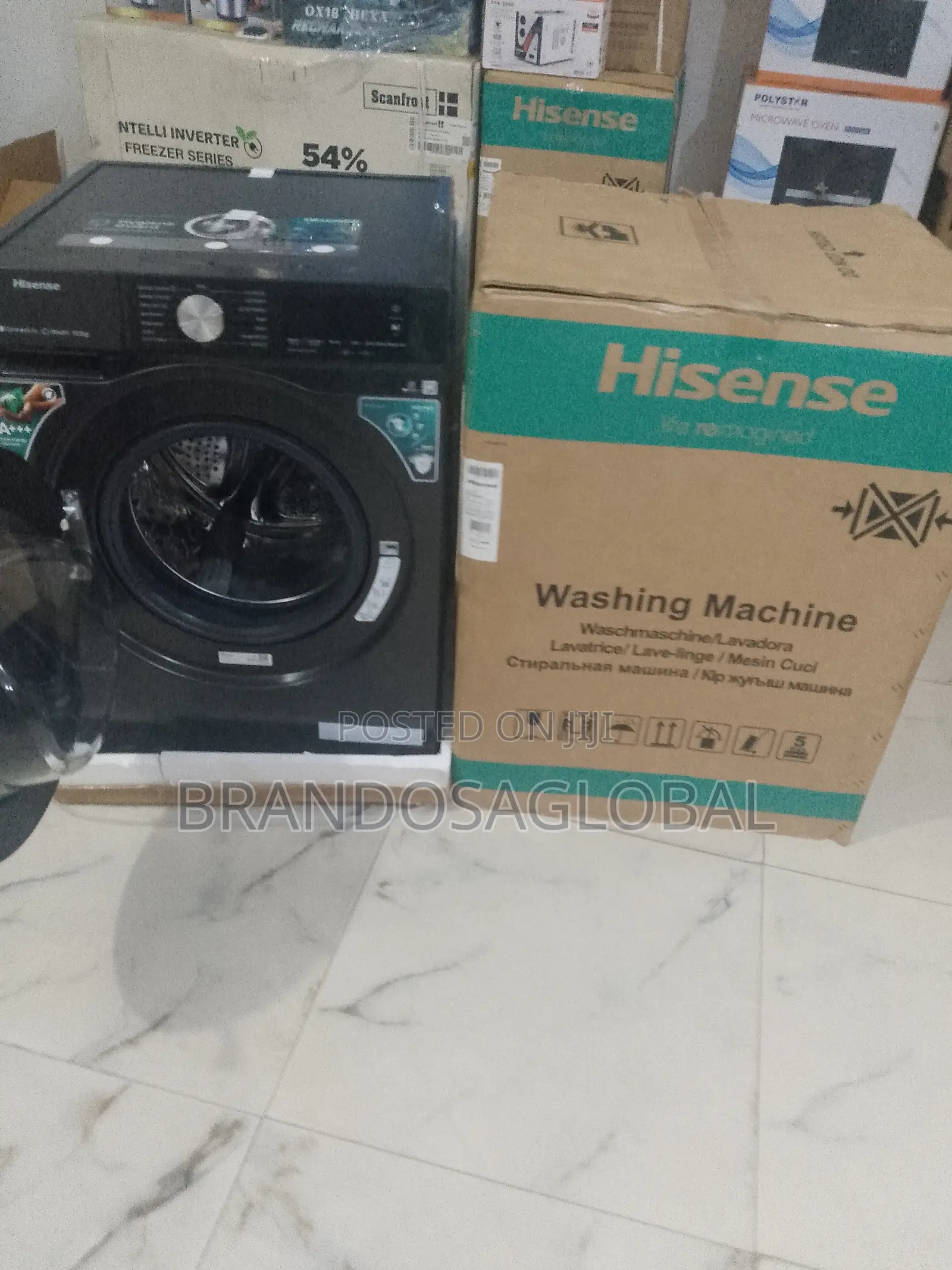 Hisense Front Load 10.5kg Washer – Reliable, Smart & Eco-friendly