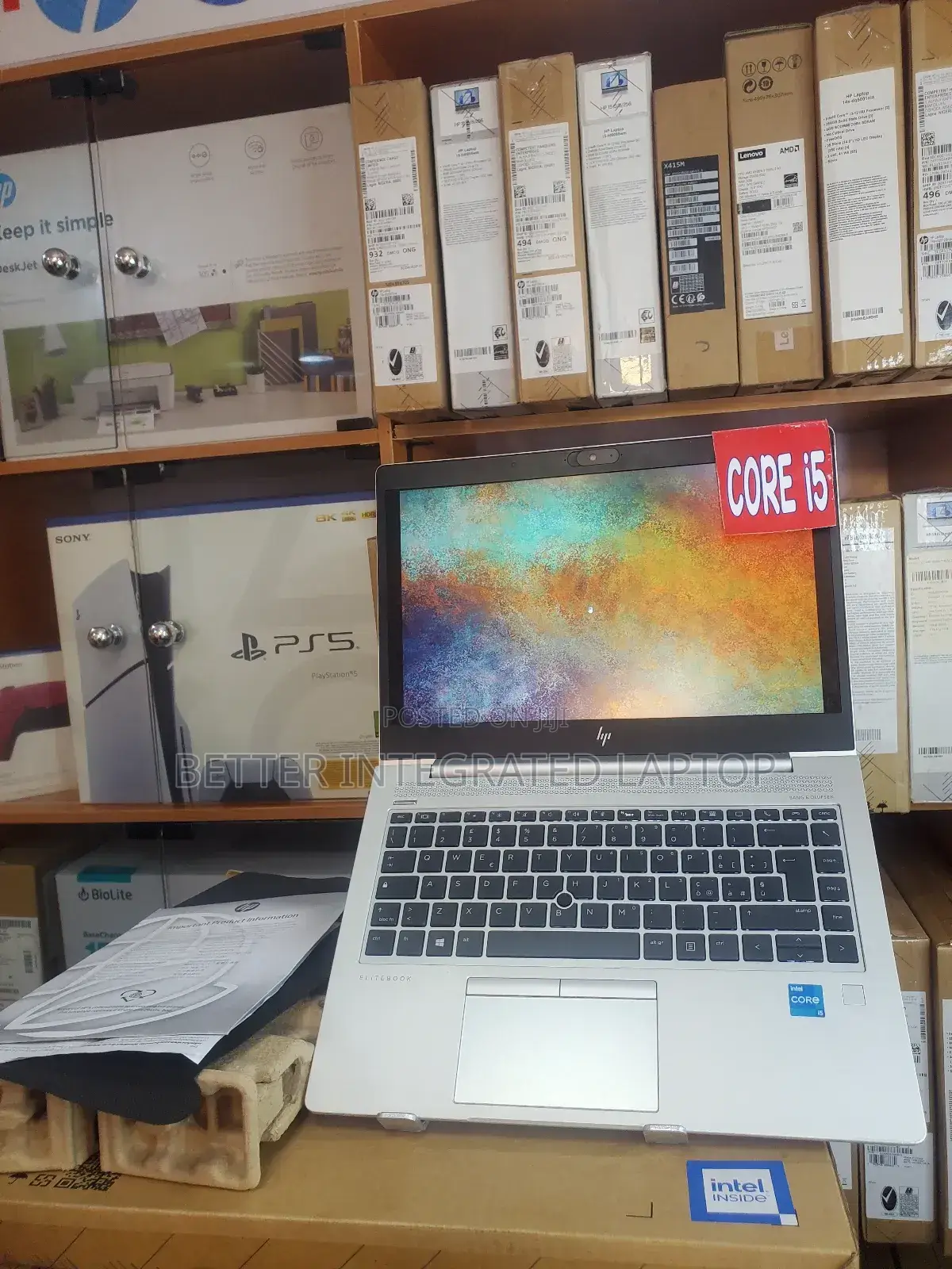 New Laptop HP ProBook 455 8GB Intel Core i5 SSD 1T