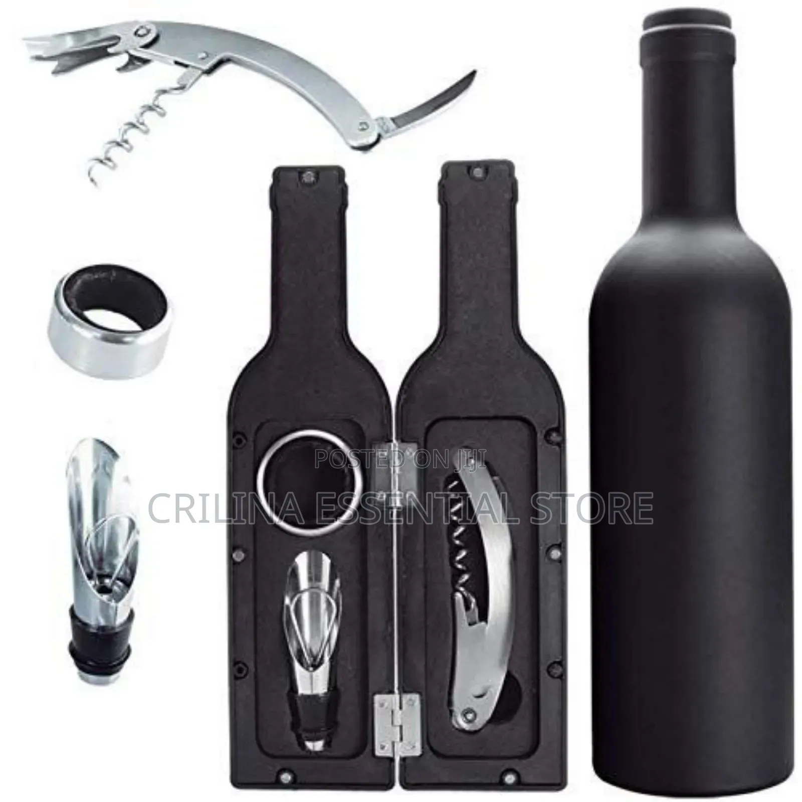 3-in-1 Bottle Shape Wine Opener