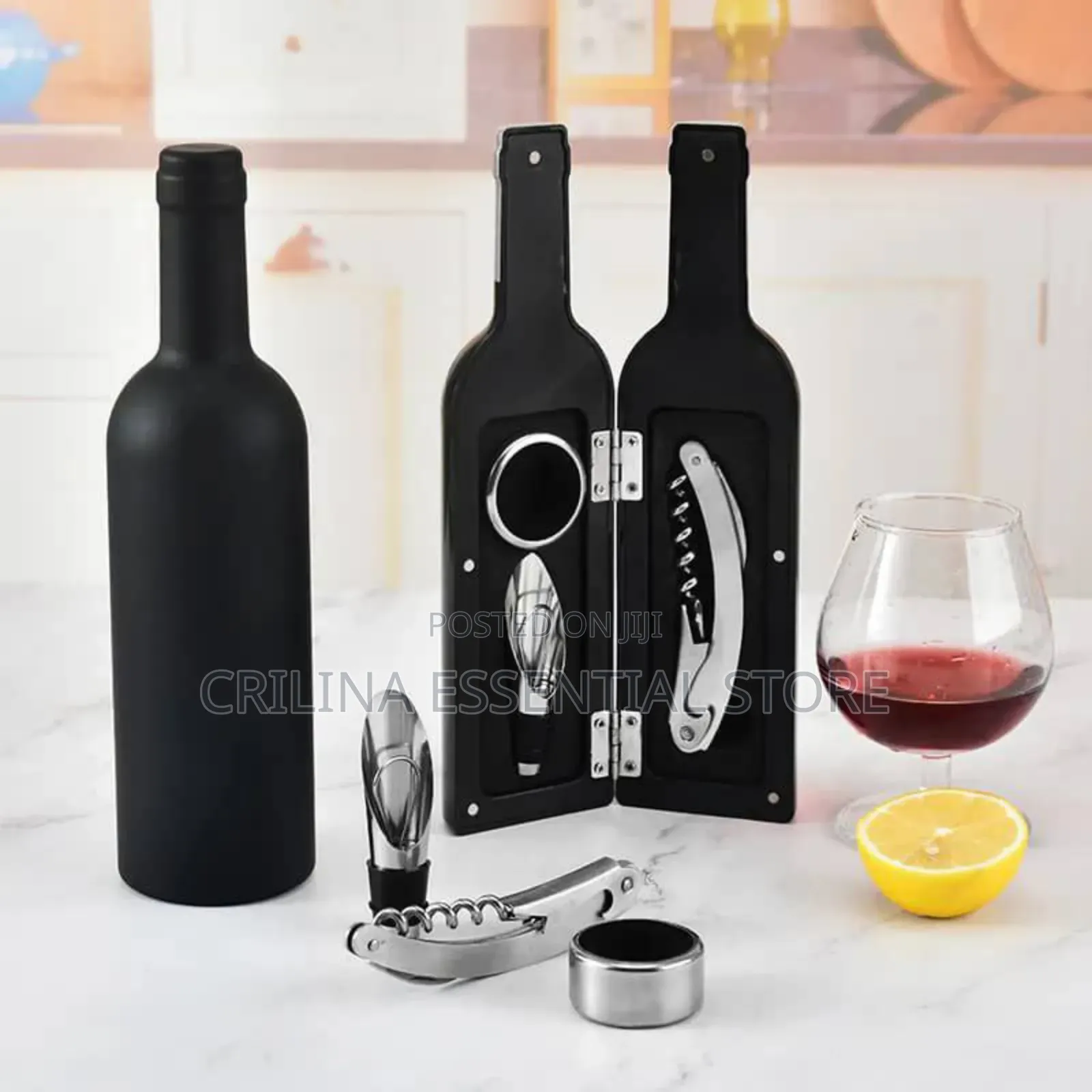 3-in-1 Bottle Shape Wine Opener