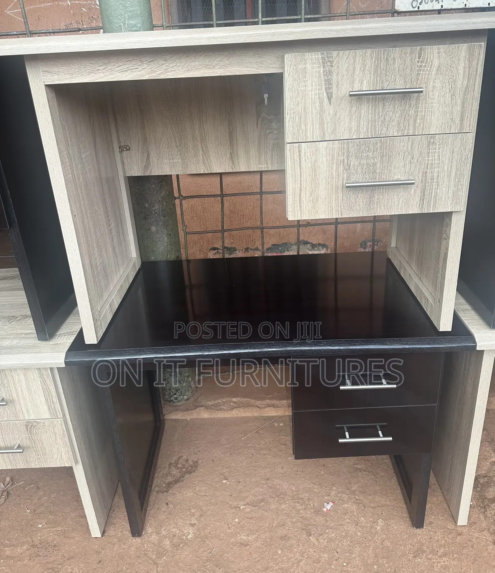 Office Table With 2 Spacious Drawers – Perfect for Home or Work!
