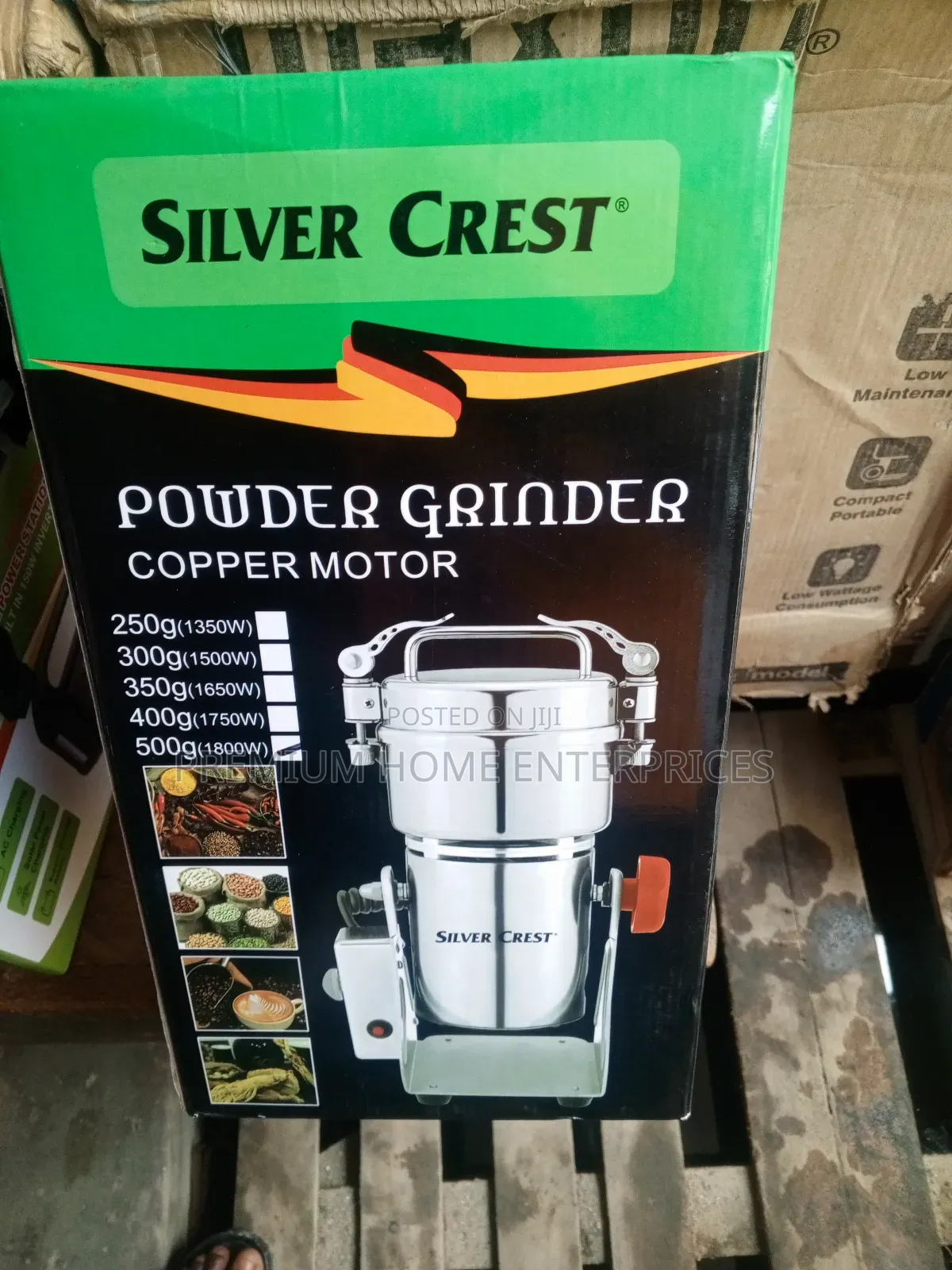 Silver Crest Powder Grinder/ Stone Grinder 500g