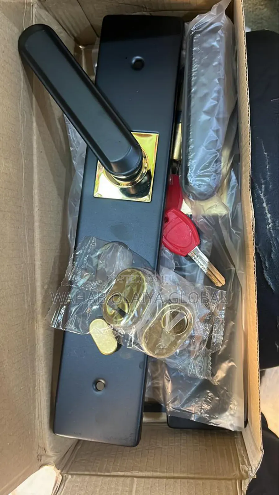 China Door Lock Key – Secure Lockset for American Panel Doors