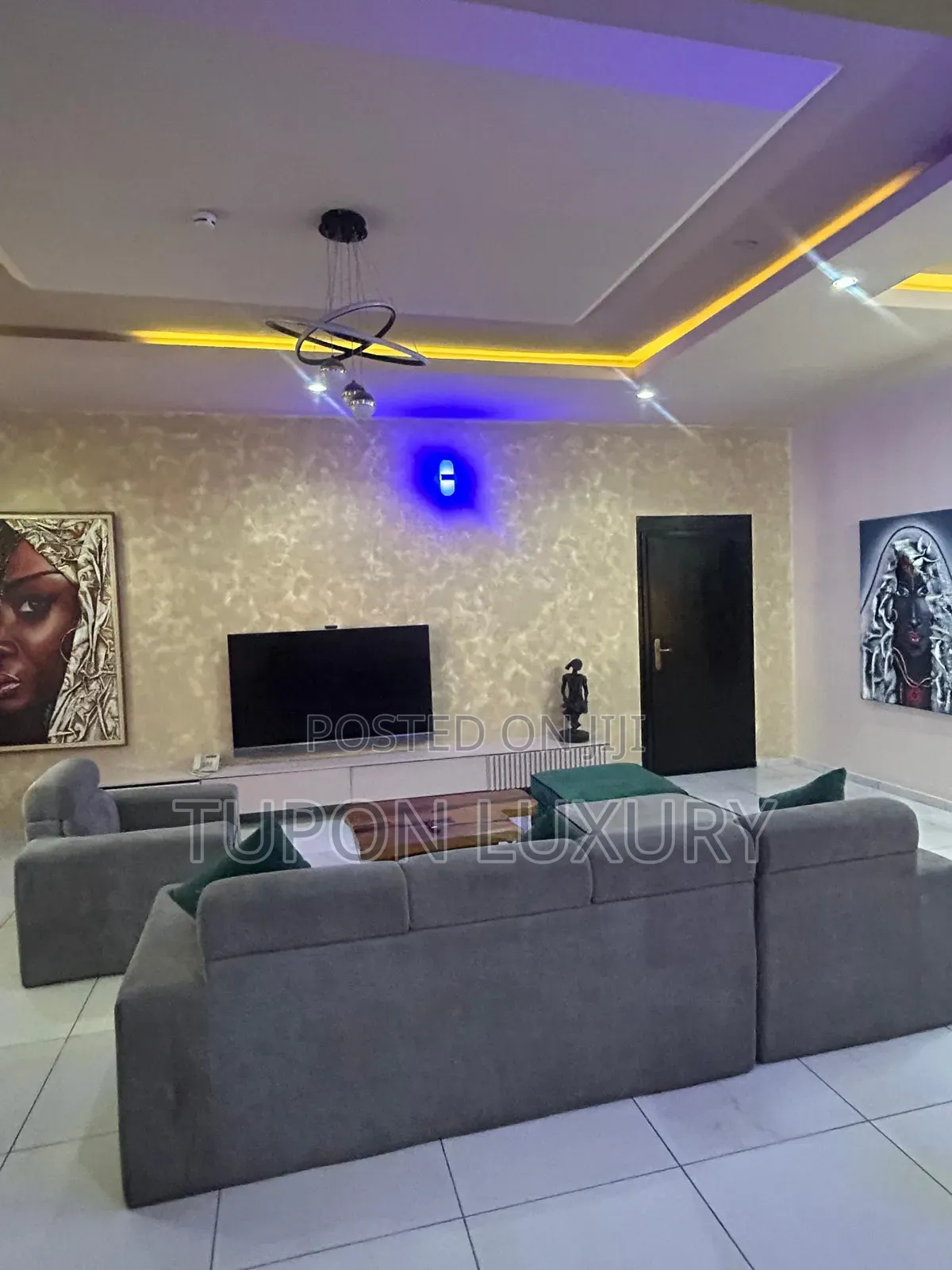 Luxury 3bedroom With Smart Lock, Pool Gym