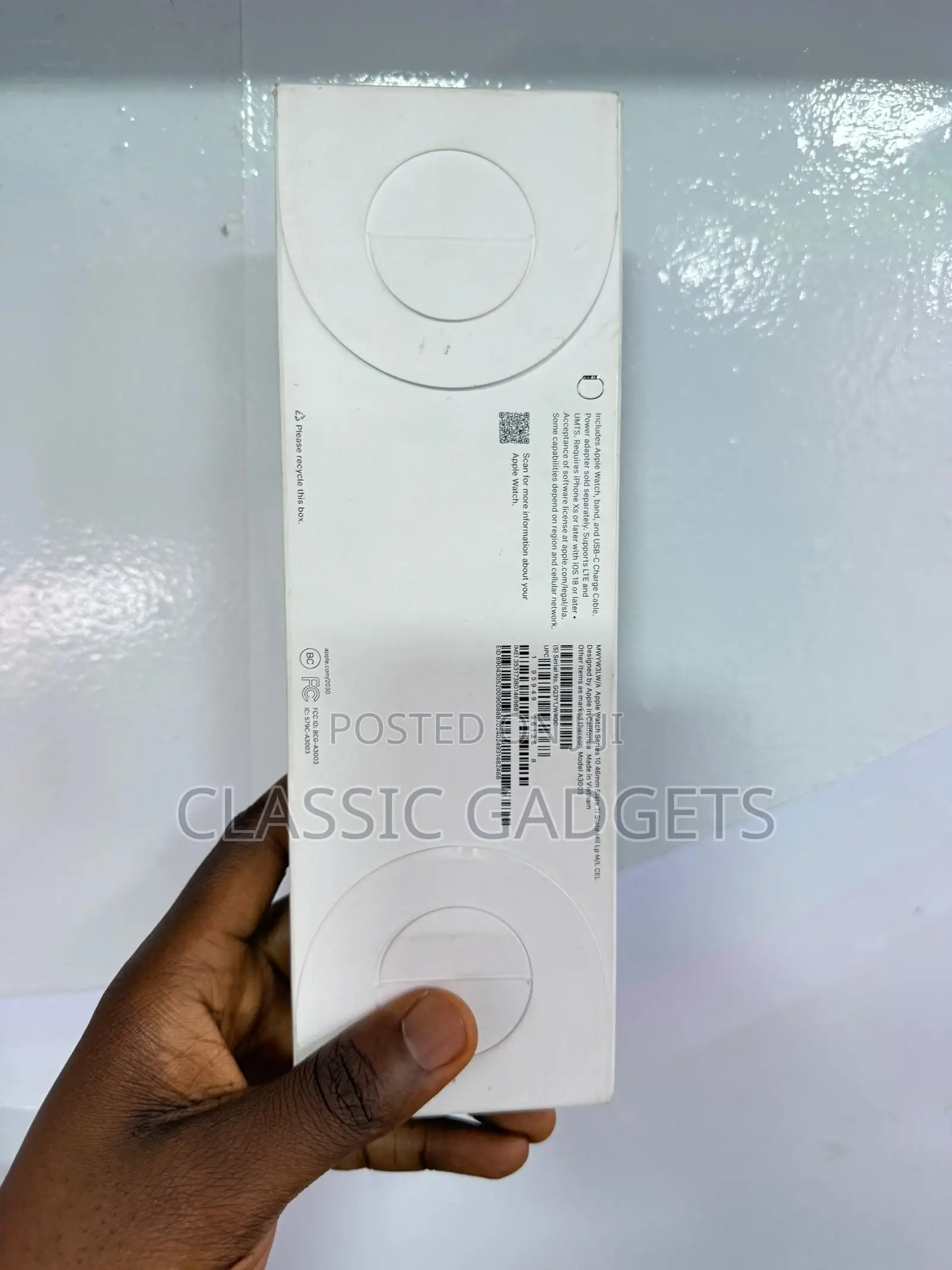 Apple Series 10 Smartwatch 46mm GPS Only Aluminum
