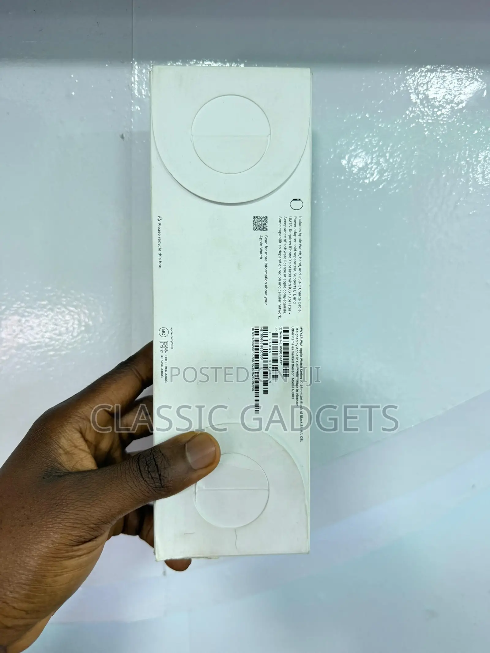 Apple Series 10 Smartwatch 46mm GPS Only Aluminum