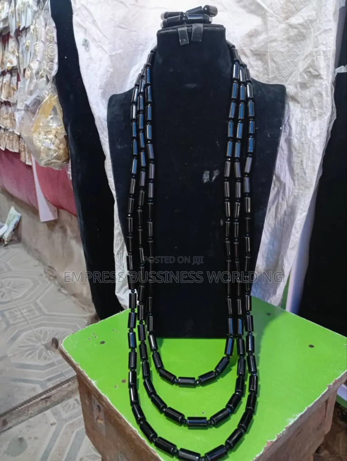 Men's Party Beads-3 Neck And 4 Wrist Beads