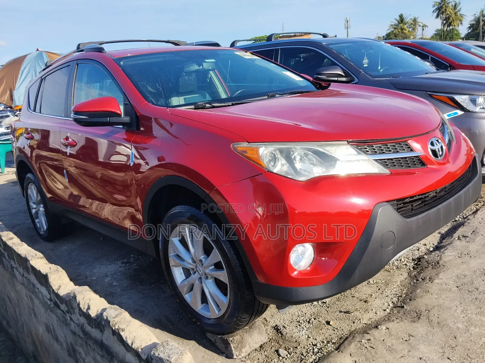 Toyota RAV4 Limited AWD (2.5L 4cyl 6A) 2013 Red