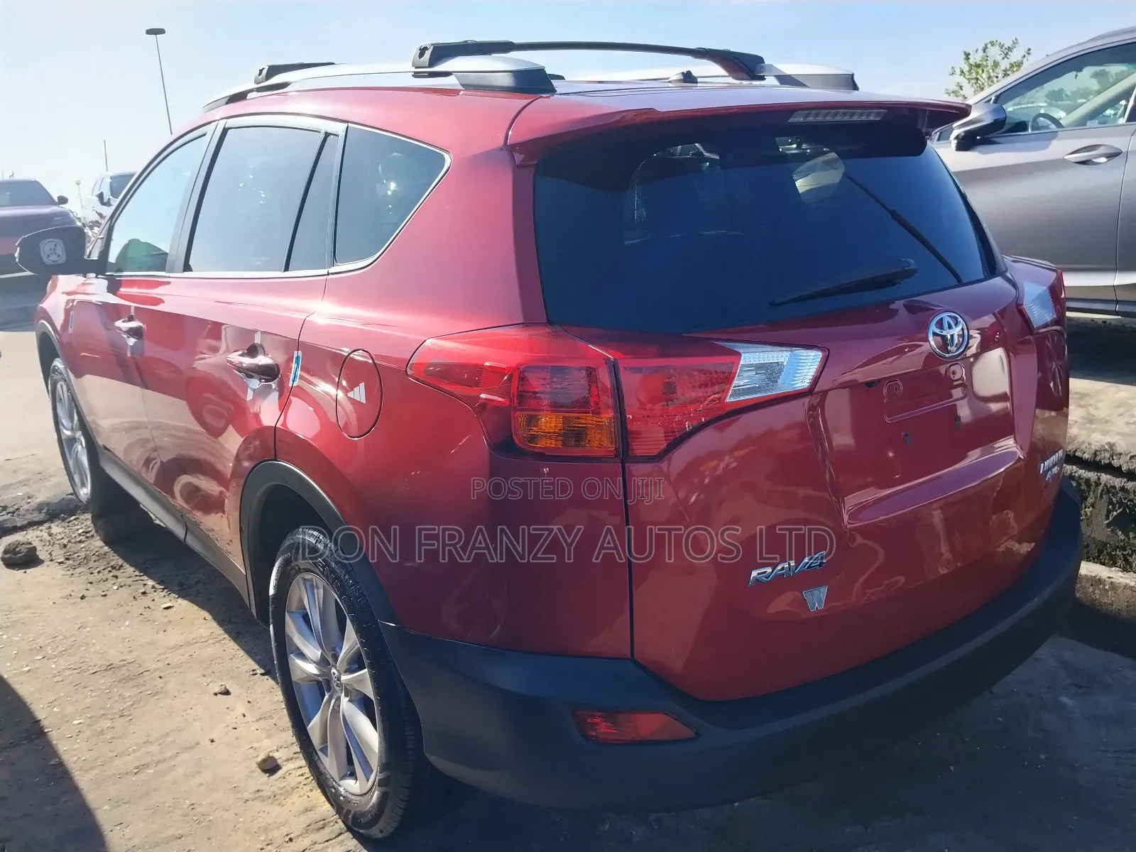 Toyota RAV4 Limited AWD (2.5L 4cyl 6A) 2013 Red