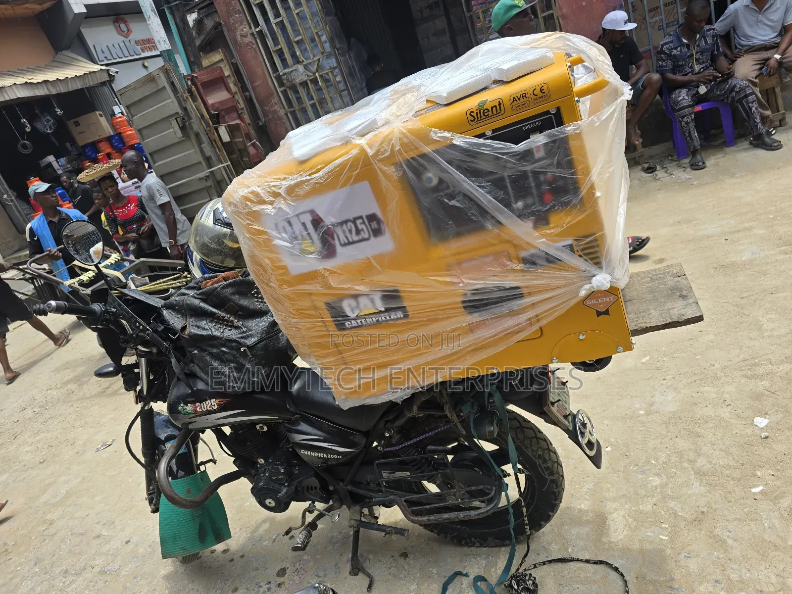 Heavy-Duty 10kva Cat Diesel Soundproof Generator 100% Copper Coil