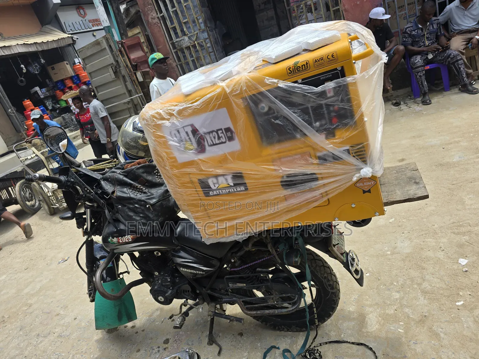 Original Cat Diesel Soundproof Generator 10.5kva