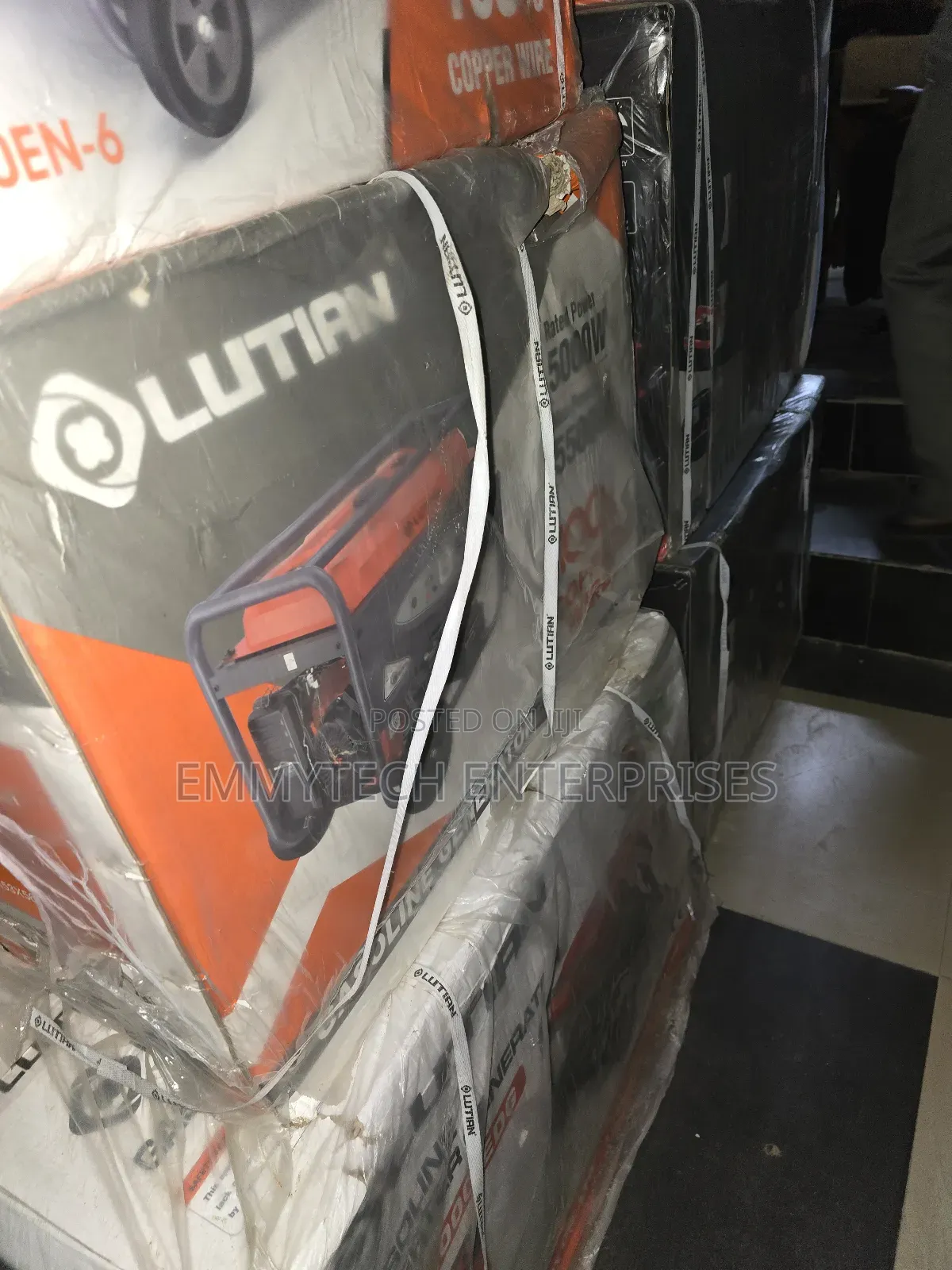Brand New Lutian Remote Control Petrol Generator 5.5kva 100% Copper