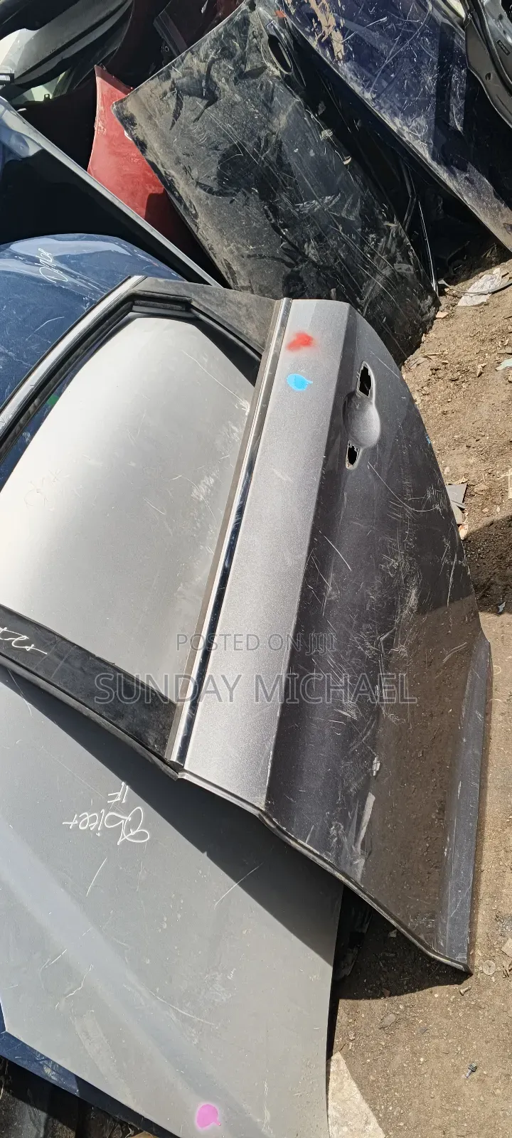 Back Door Hyundai Sonata 2015 to 2017