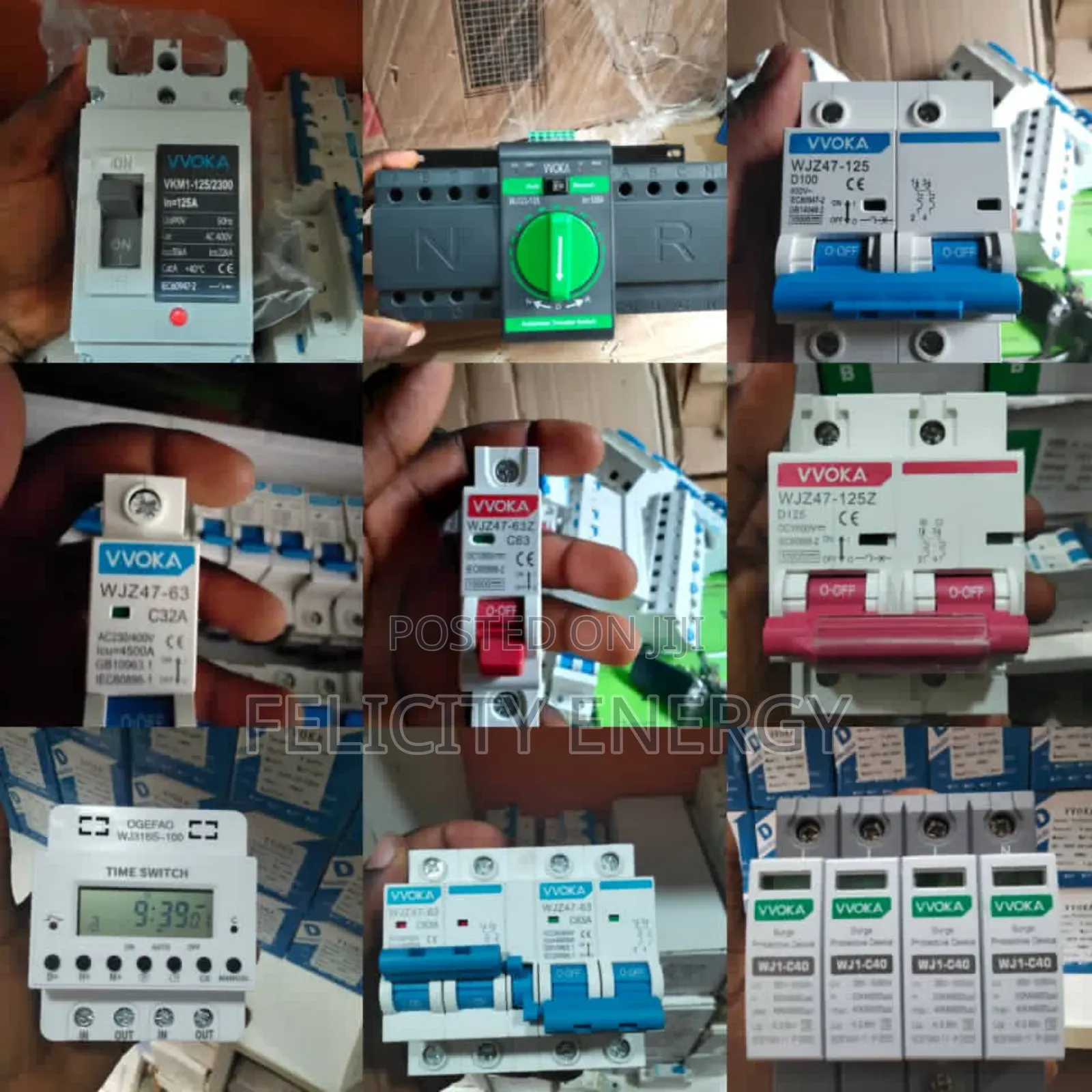 Ac/Dc Breaker, Voltage Regulator, Surge Protector, Enclosure Box