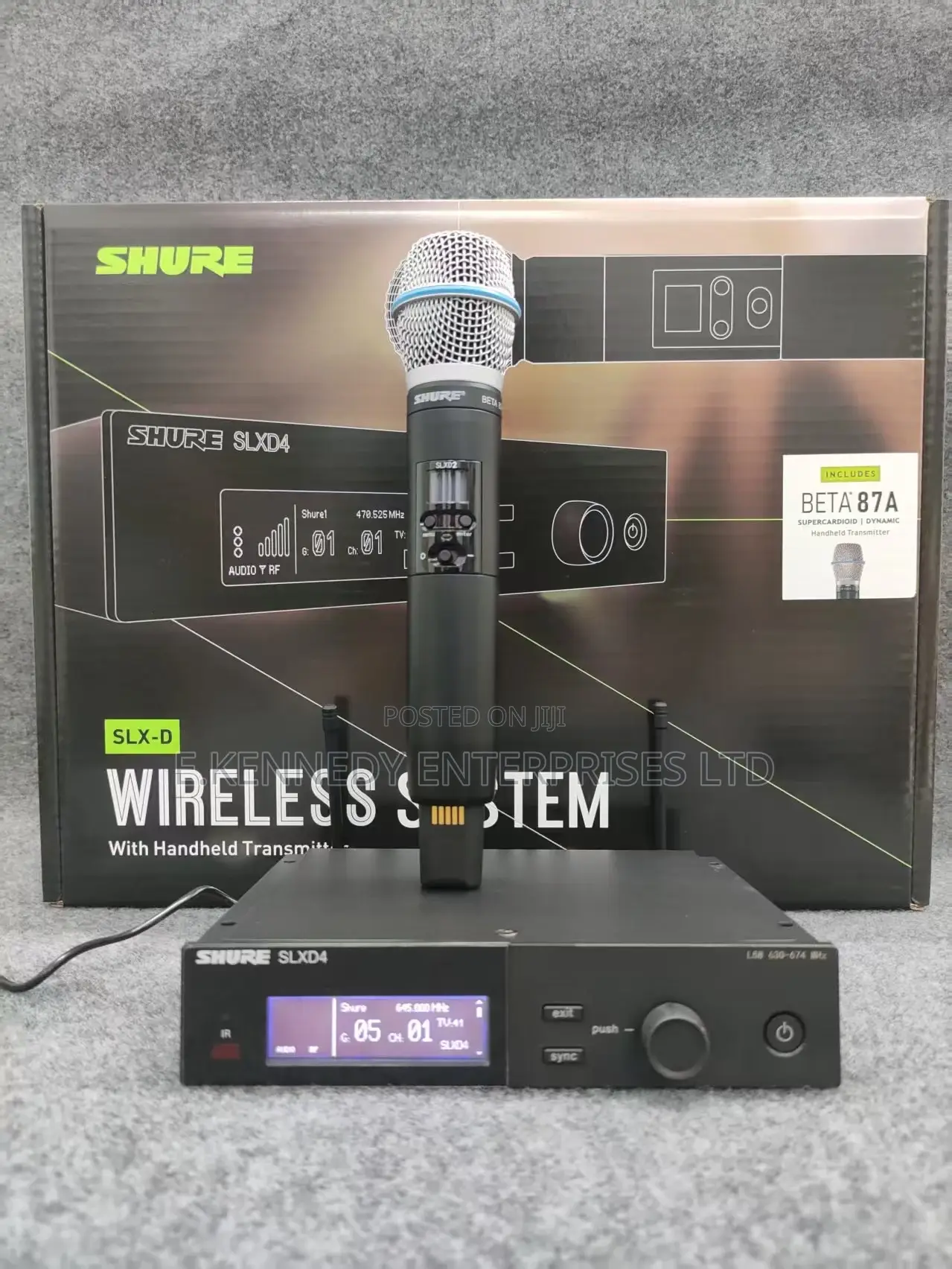 Digital Shure Slxd4/87a Wireless Microphone System