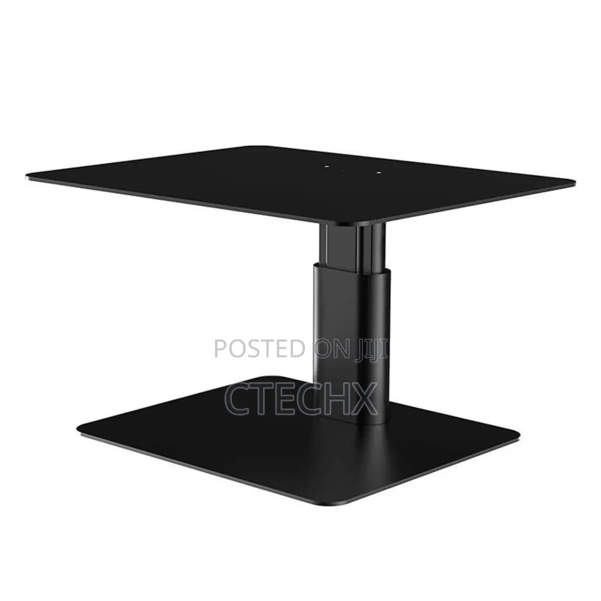 .Monitor Riser Stand, Adjustable Height Metal Desk Organizer Stand