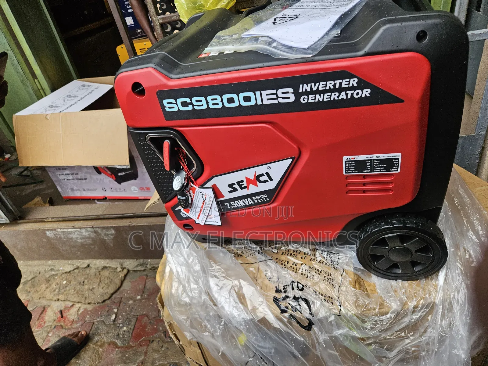 Senci 7.5kva Inverter Generator Remote Control