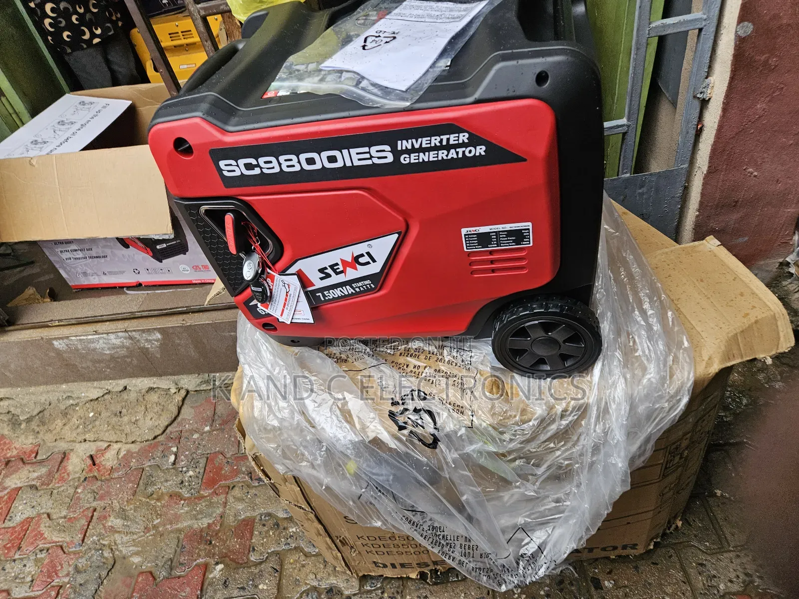 Senci 7.5kva Inverter Generator Remote Control Available