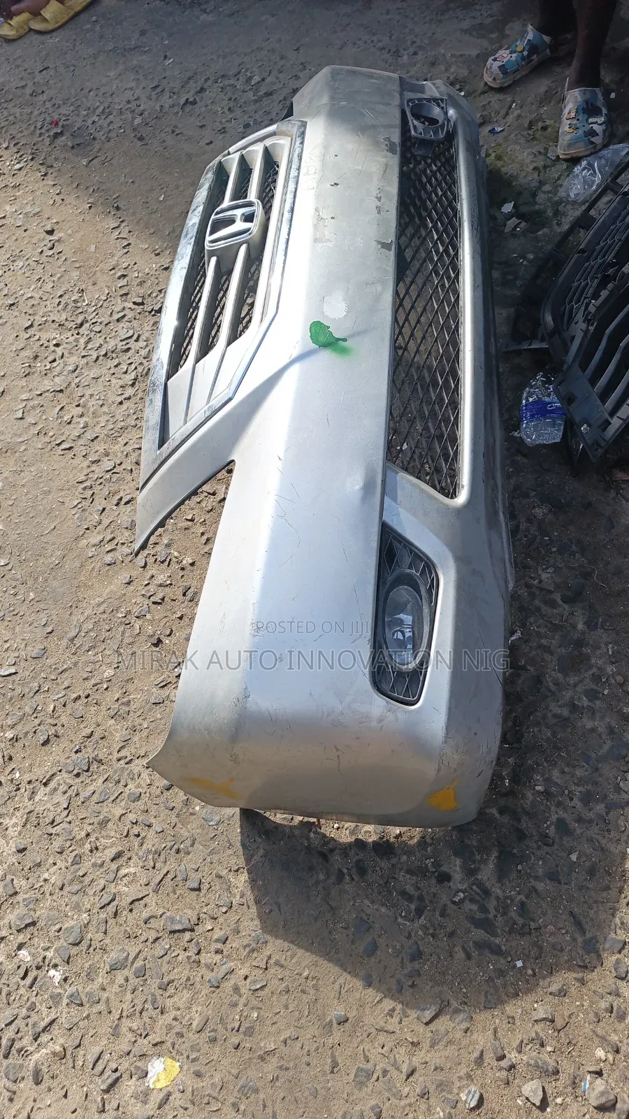 Complete Front Bumper With Fog Lamps Honda Odyssey