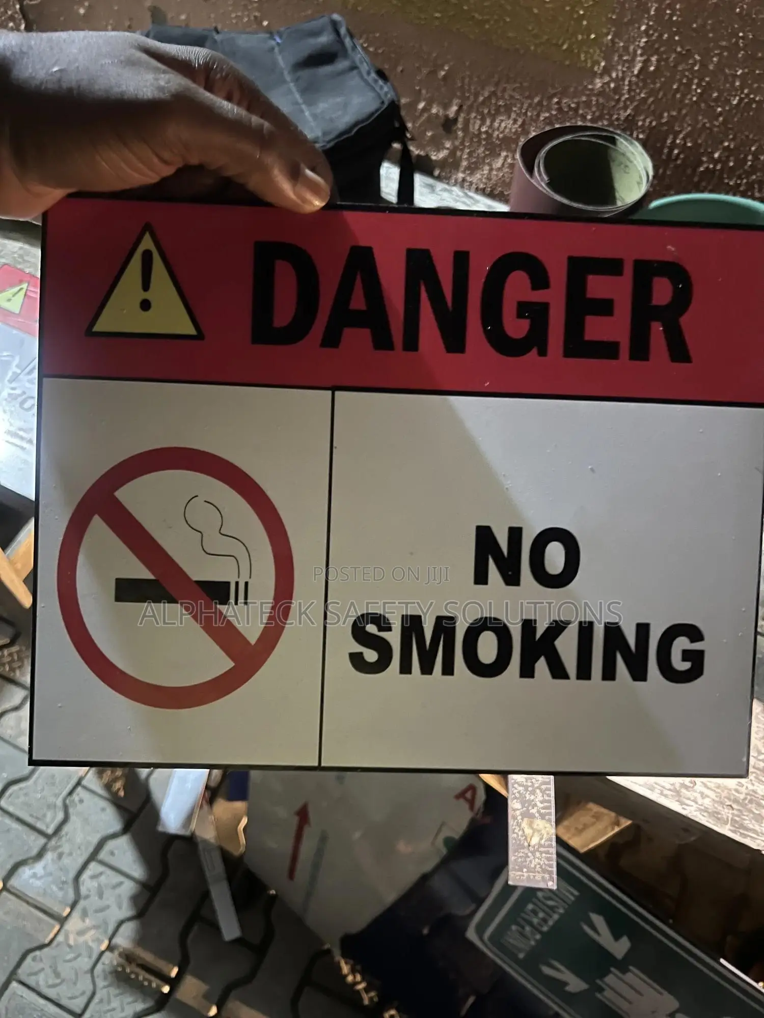 No Smoking Signs