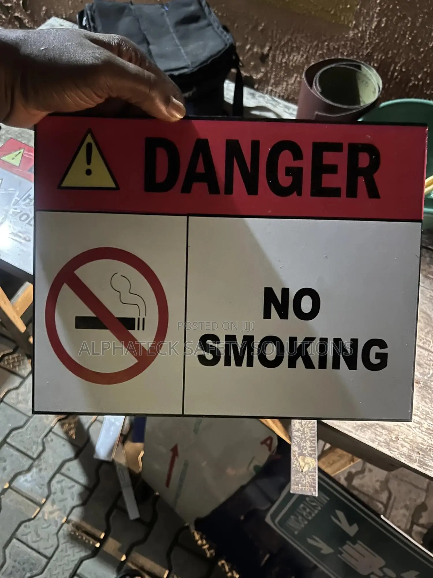 No Smoking Signs