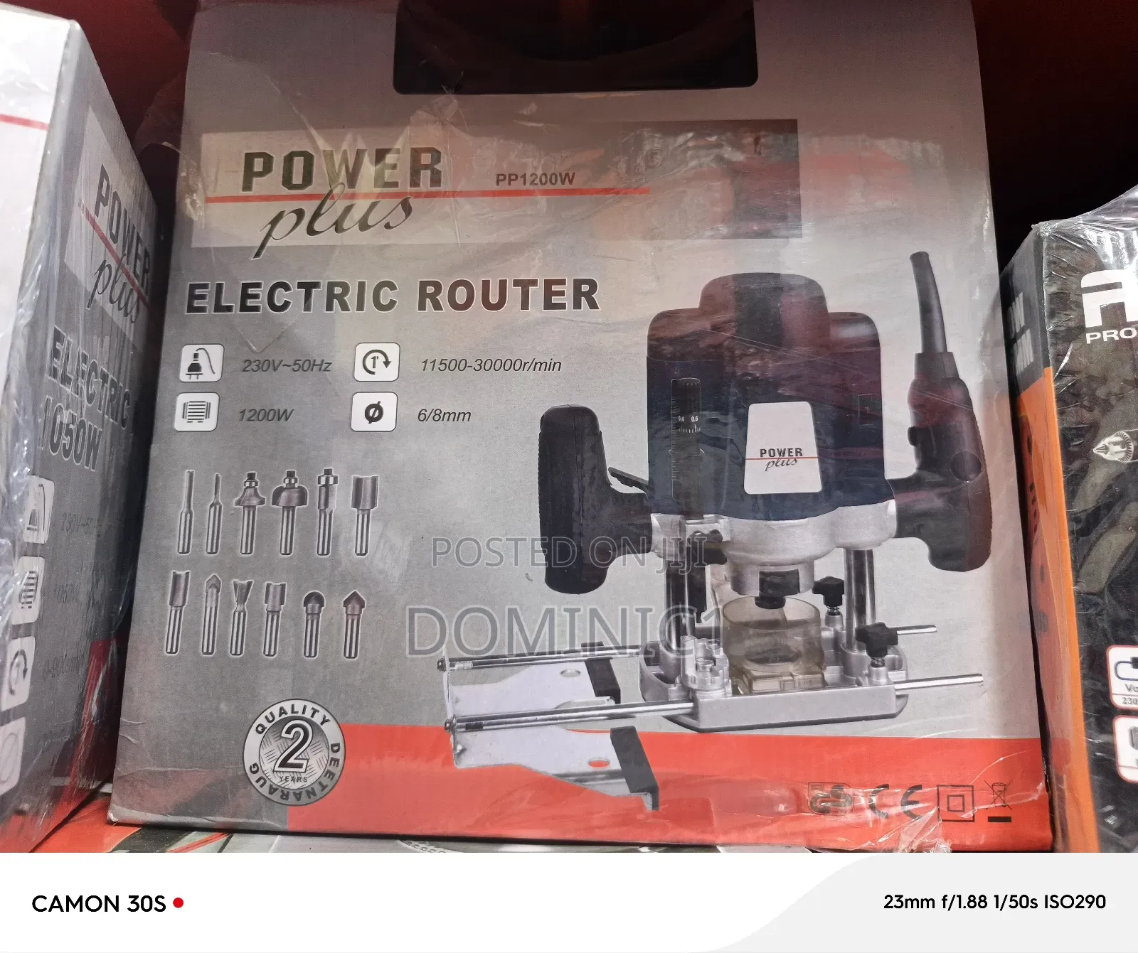 Electric Router Machine Power Plus 1200watt