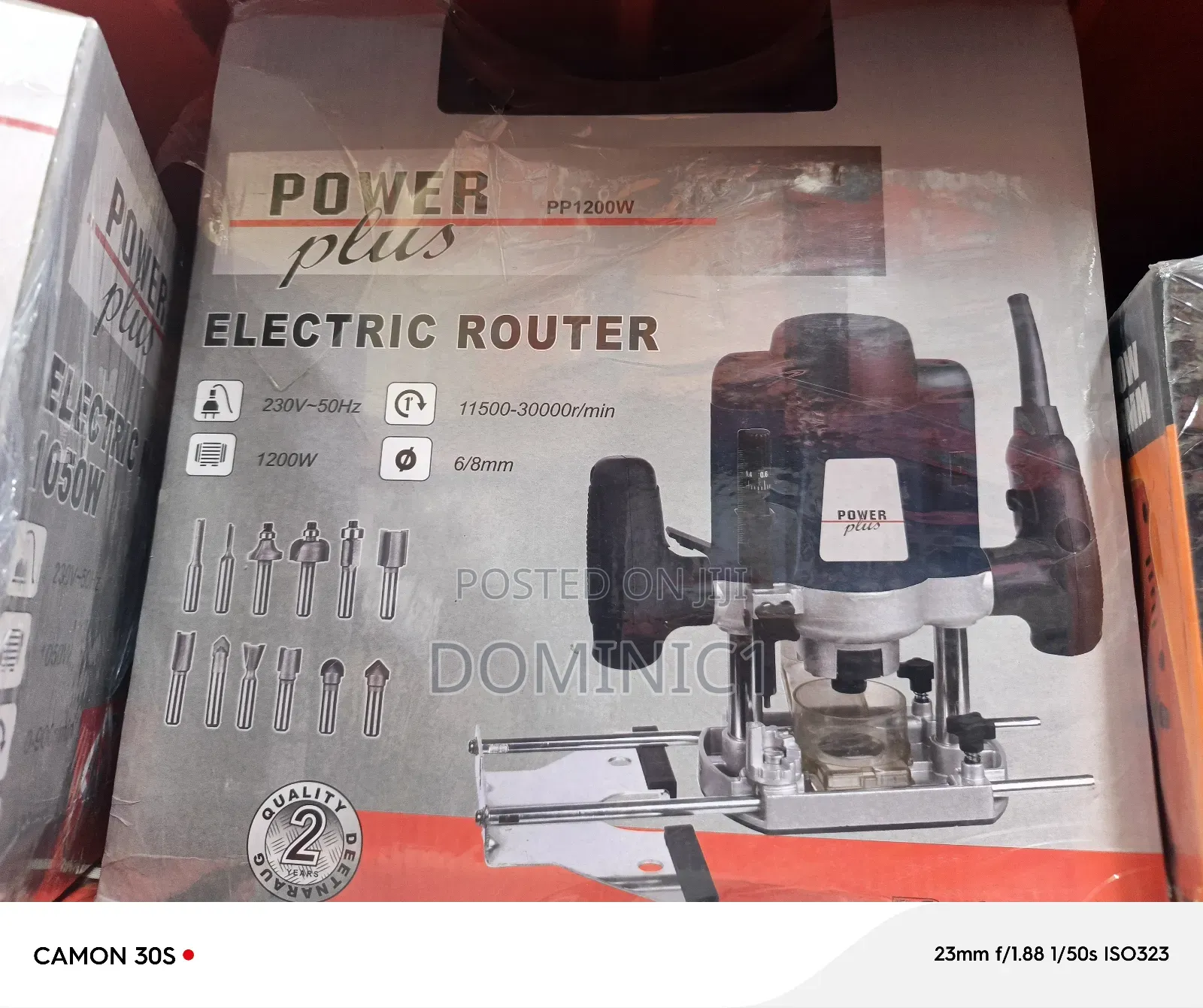 Electric Router Machine Power Plus 1200watt