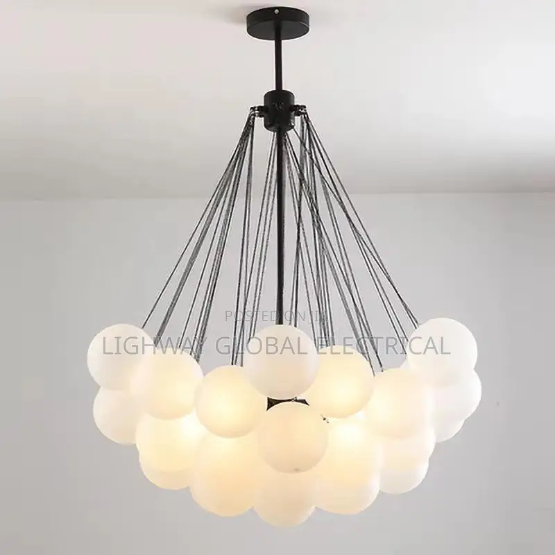 Nordic Bubble Glass Chandelier