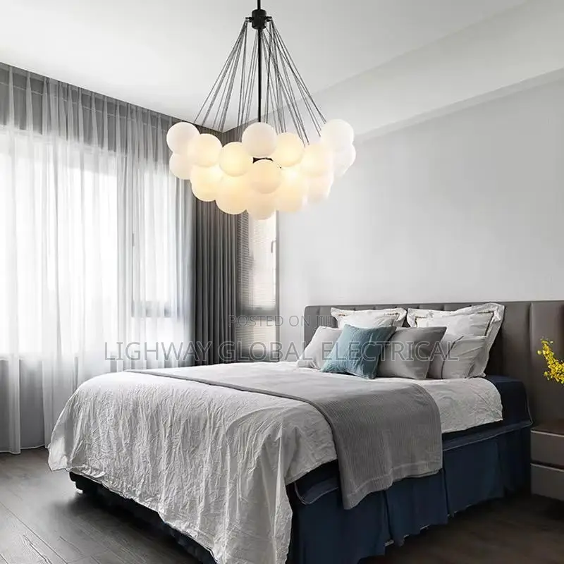Nordic Bubble Glass Chandelier