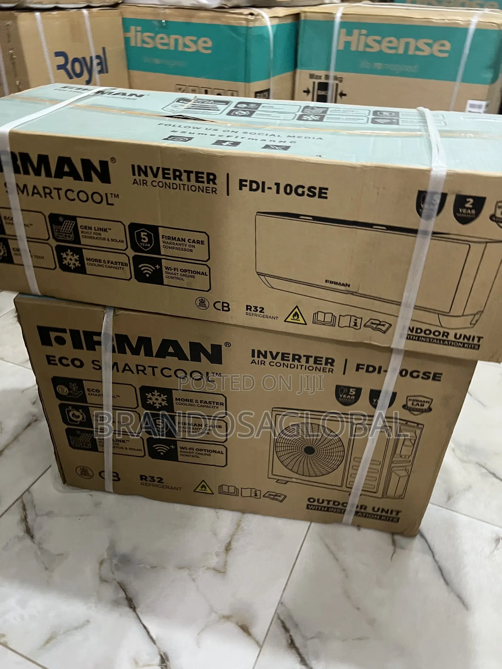 Firman 1.1hp Split Inverter Ac – Sleek Design and Turbo Chill Option