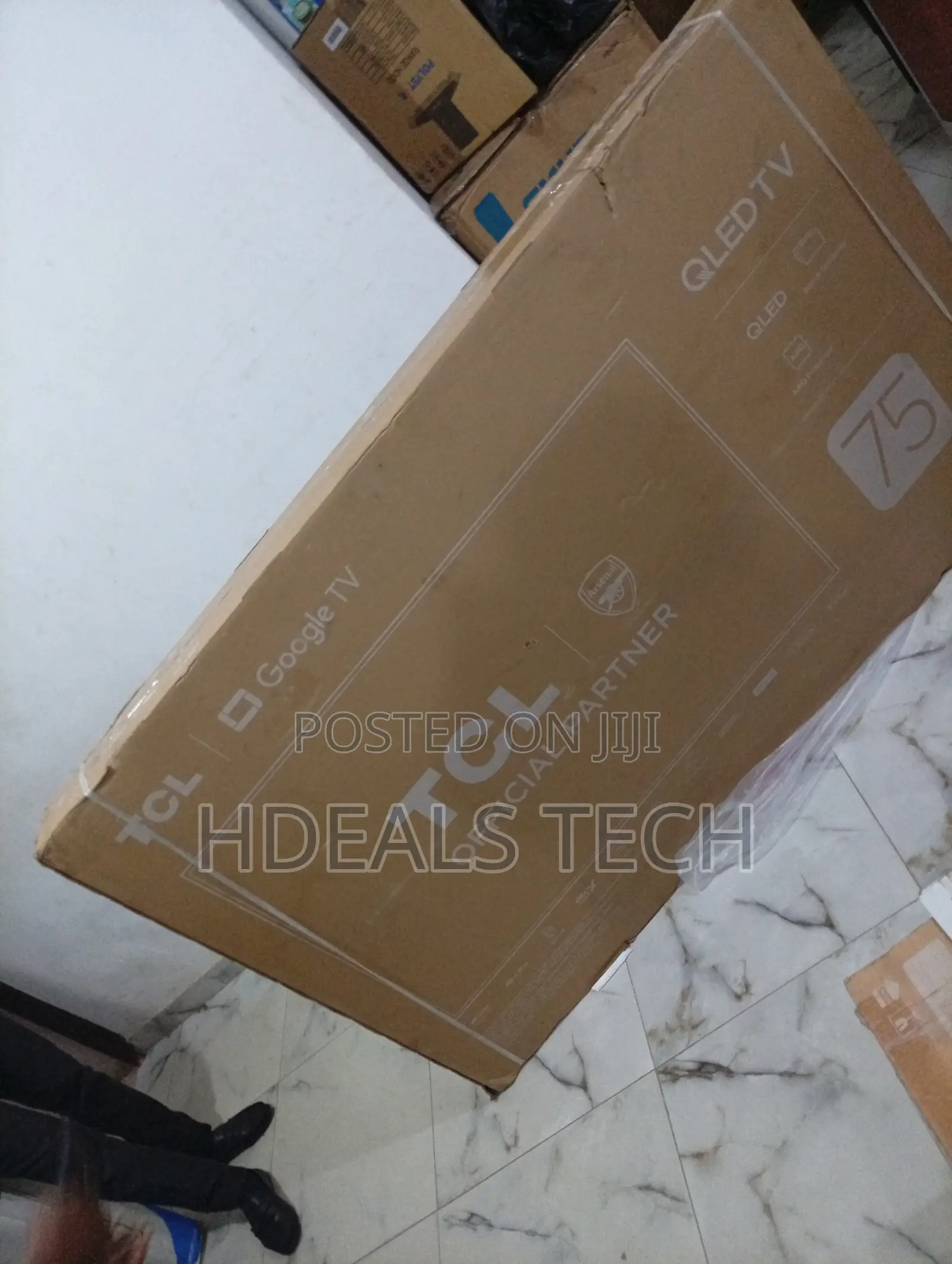 Massive 75" TCL Qled Tv – Home Cinema Beast