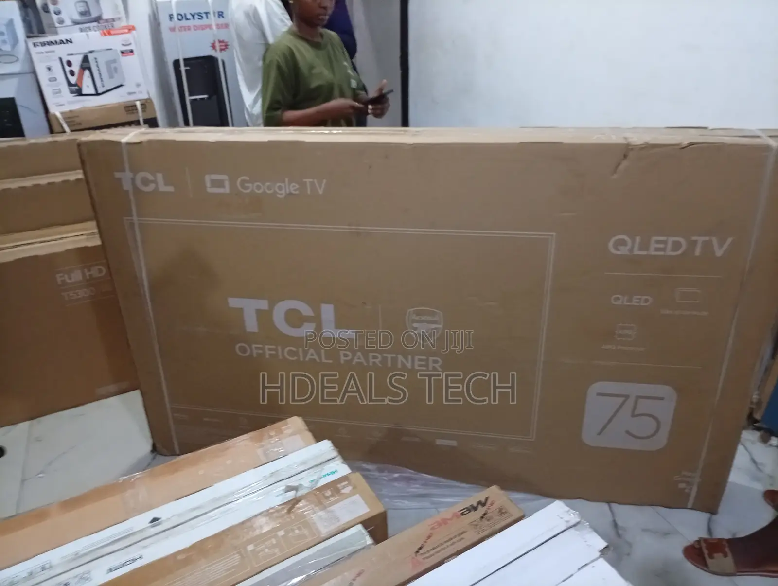 Massive 75" TCL Qled Tv – Home Cinema Beast