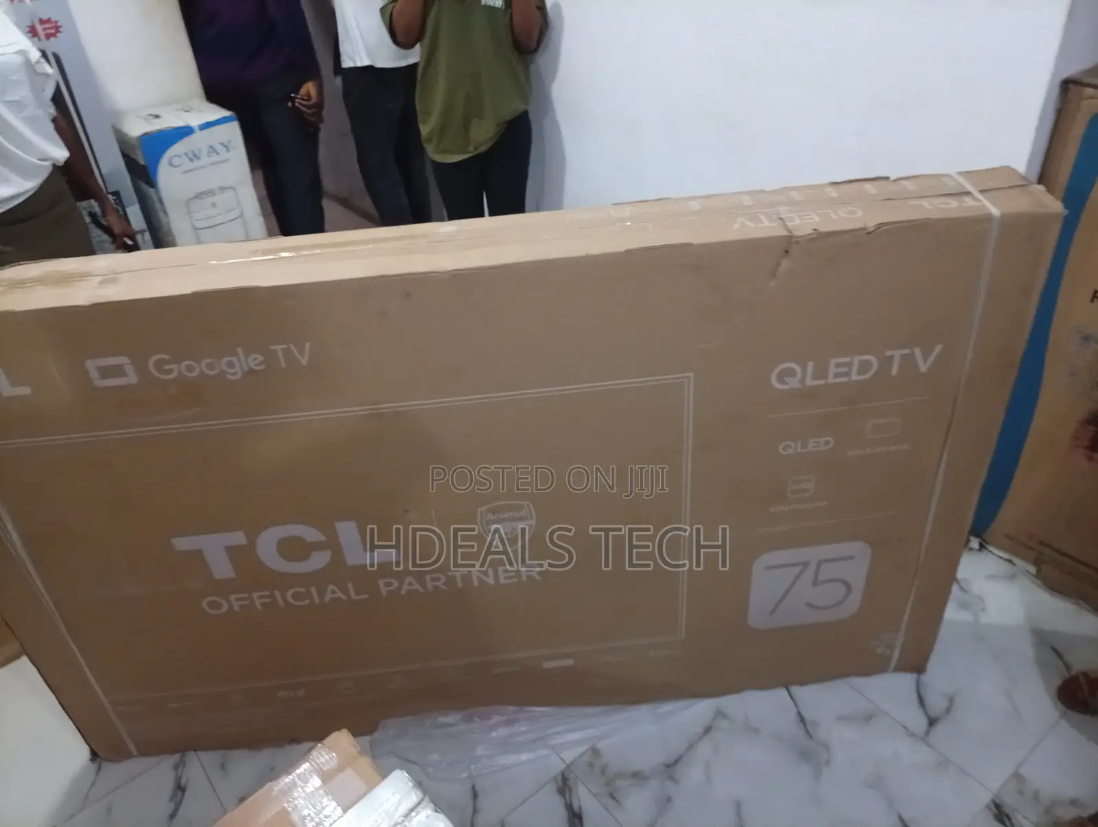 75” Giant TCL Tv – The Bigger With Google Assistant.