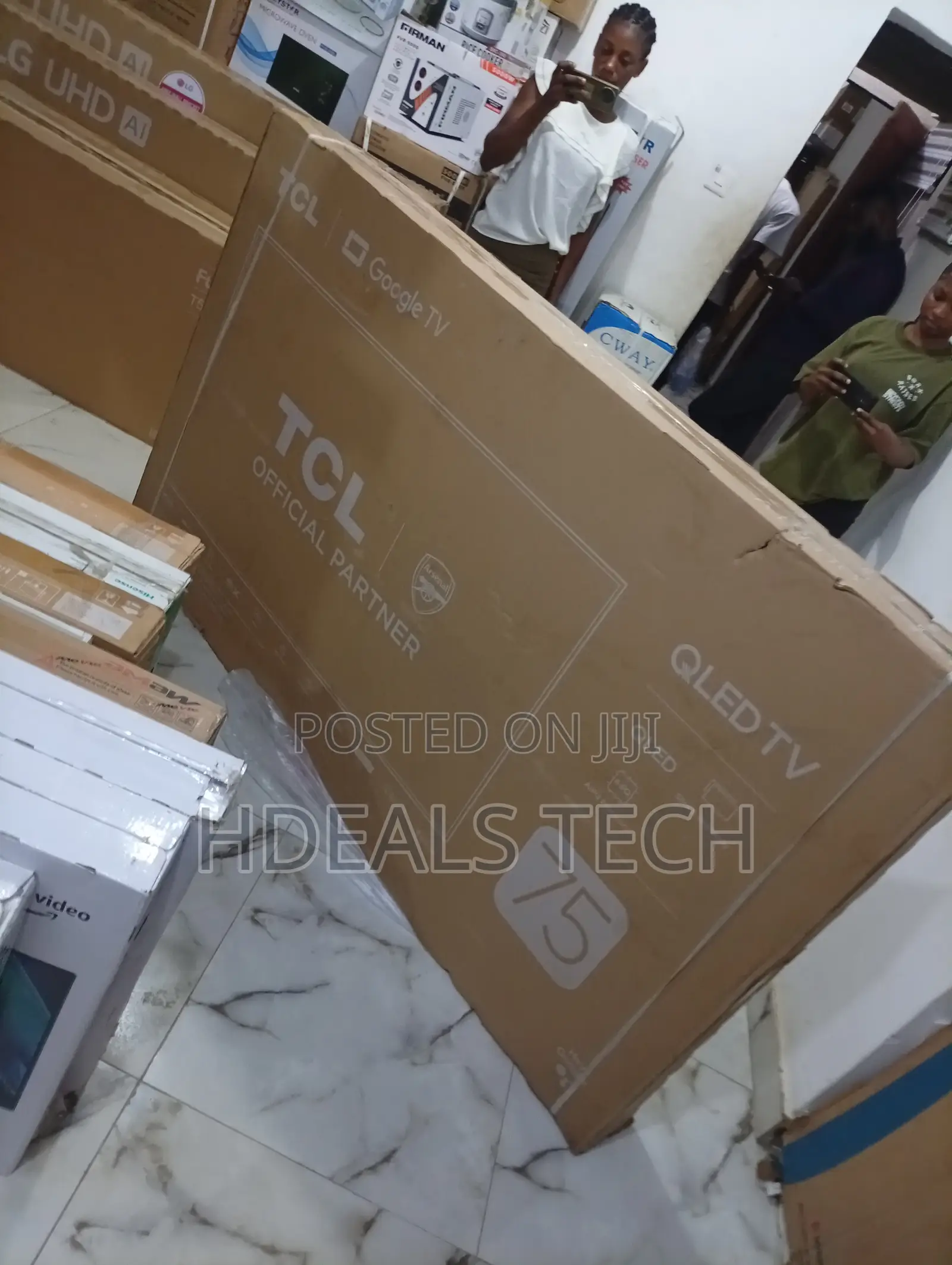 TCL 75-Inch Ultraview With Preinstalled Prime Video