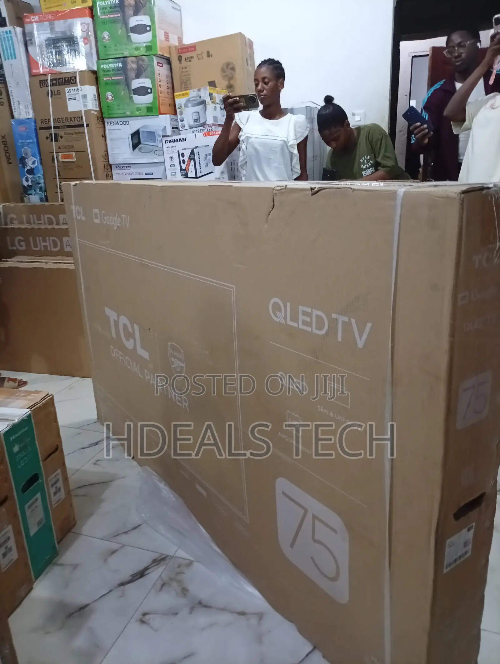 TCL 75” Google Smart Tv – Ultra Connected